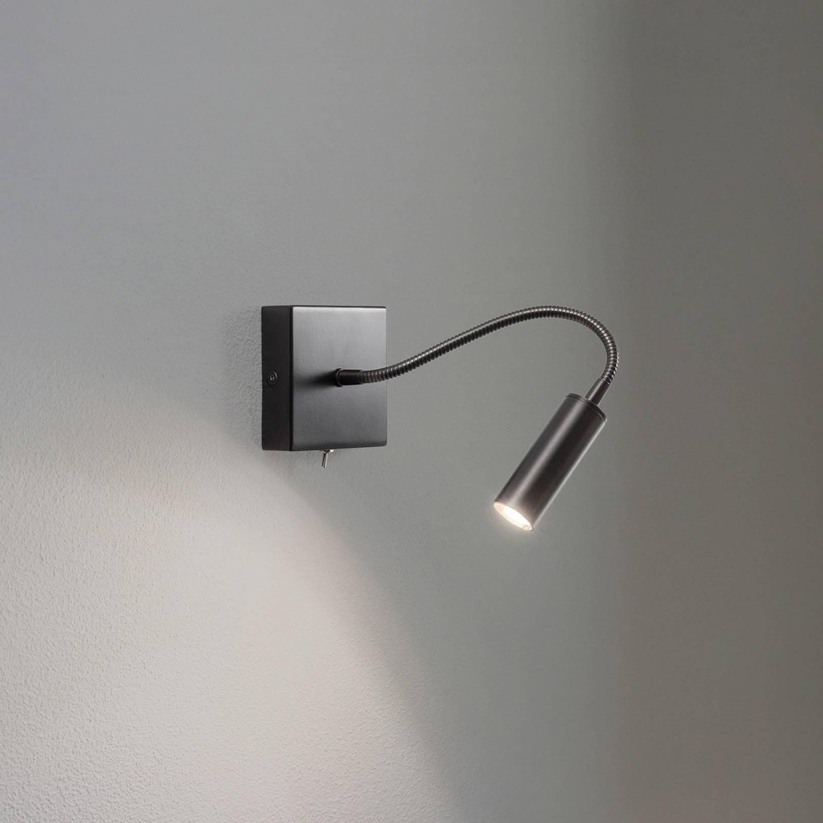 Wandlampe Ojos Anthrazit Leselampe Verstellbar G9