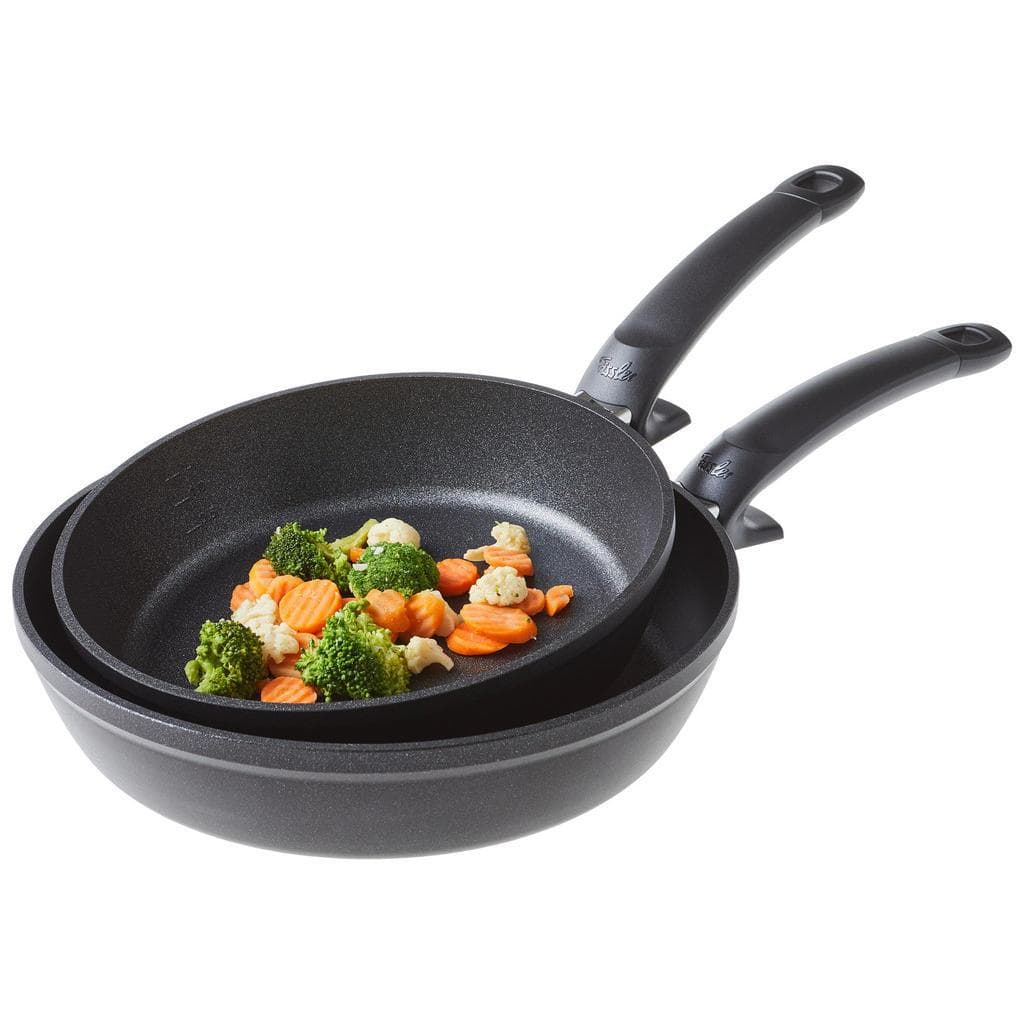 Fissler Pfannenset Adamant® Comfort Schwarz Metall 2-teilig
