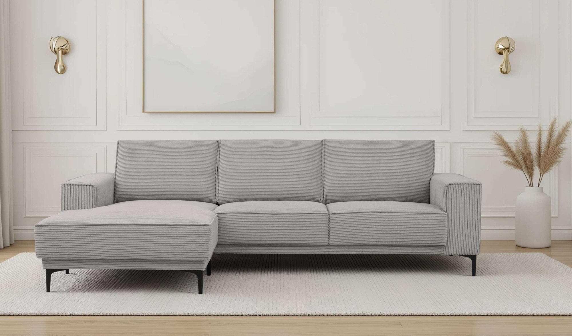 OTTO HOME Ecksofa Polsterecke Oland Luxus-Microfaser L-Form