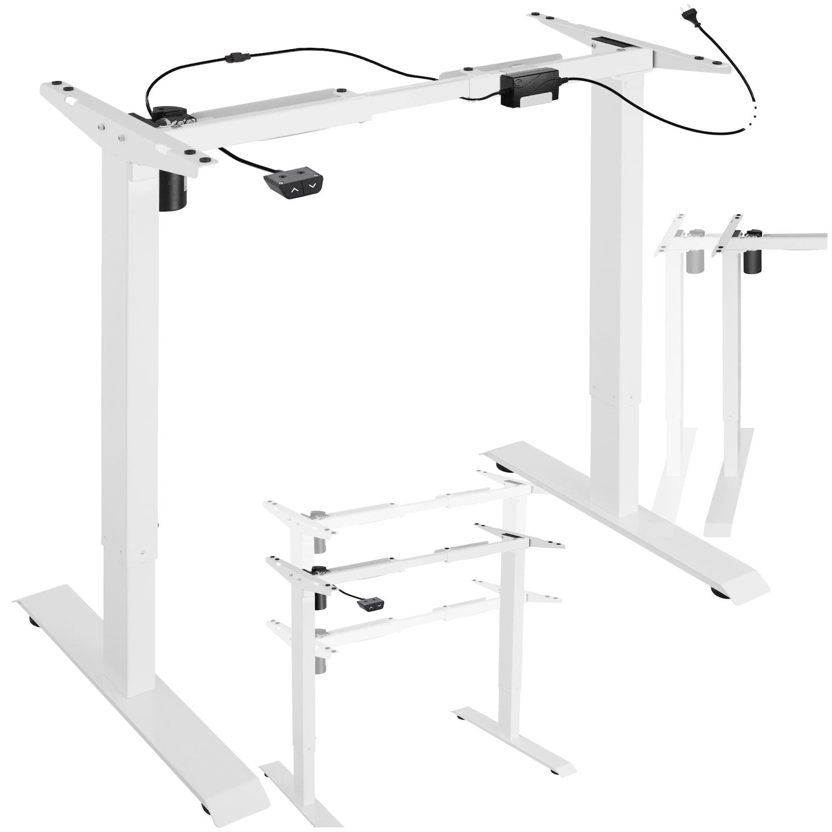 TecTake Tischgestell Yannick Elektrisch Höhenverstellbar