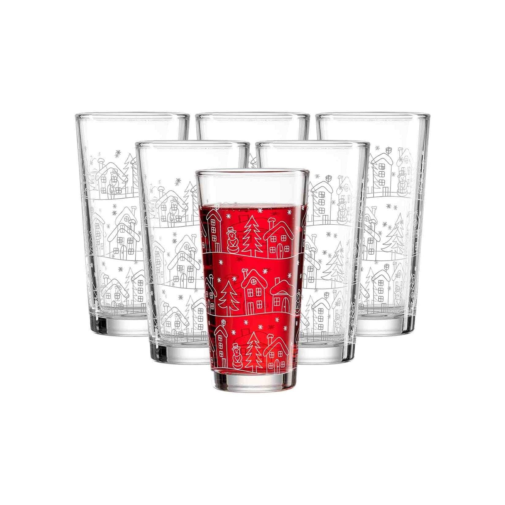 Ritzenhoff & Breker Winter Trinkgläser 380 ml 6er Set