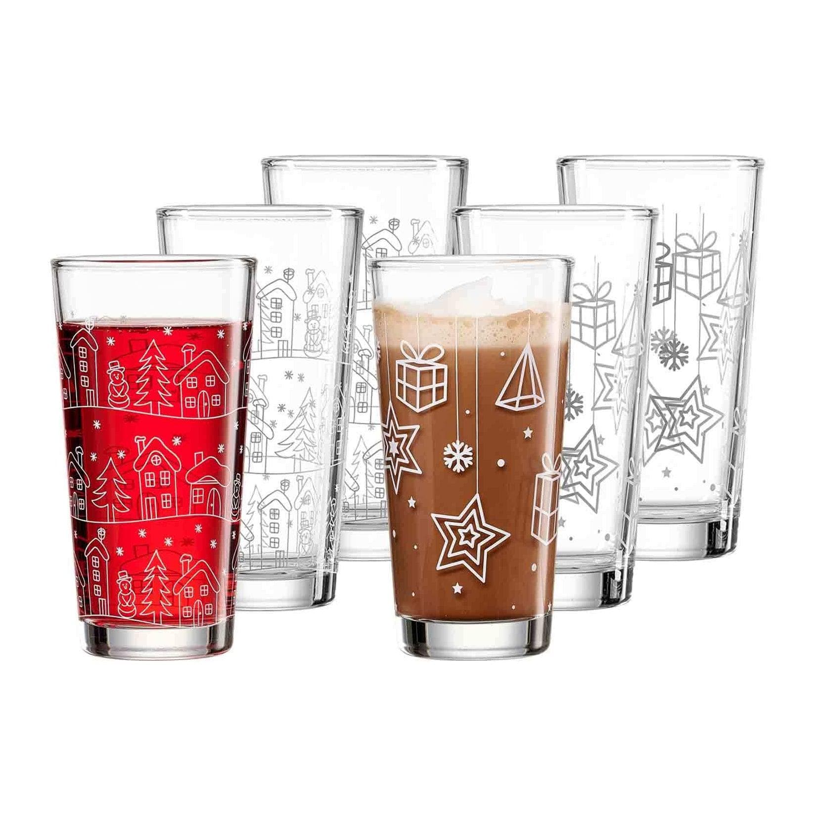 Ritzenhoff & Breker Winter Xmas Longdrinkgläser 6er Set 290 ml