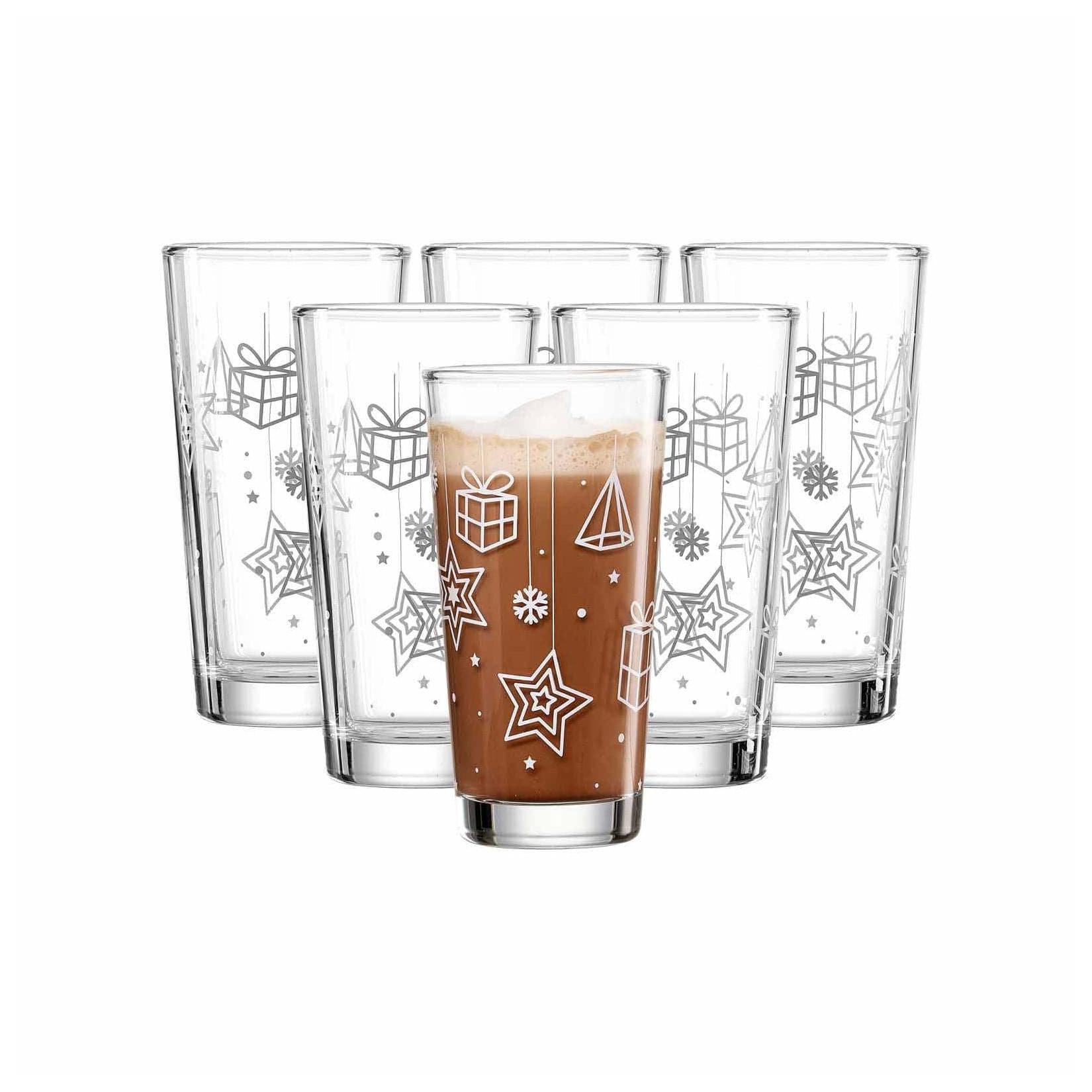Ritzenhoff & Breker Trinkgläser Xmas 380 ml 6er Set Transparent