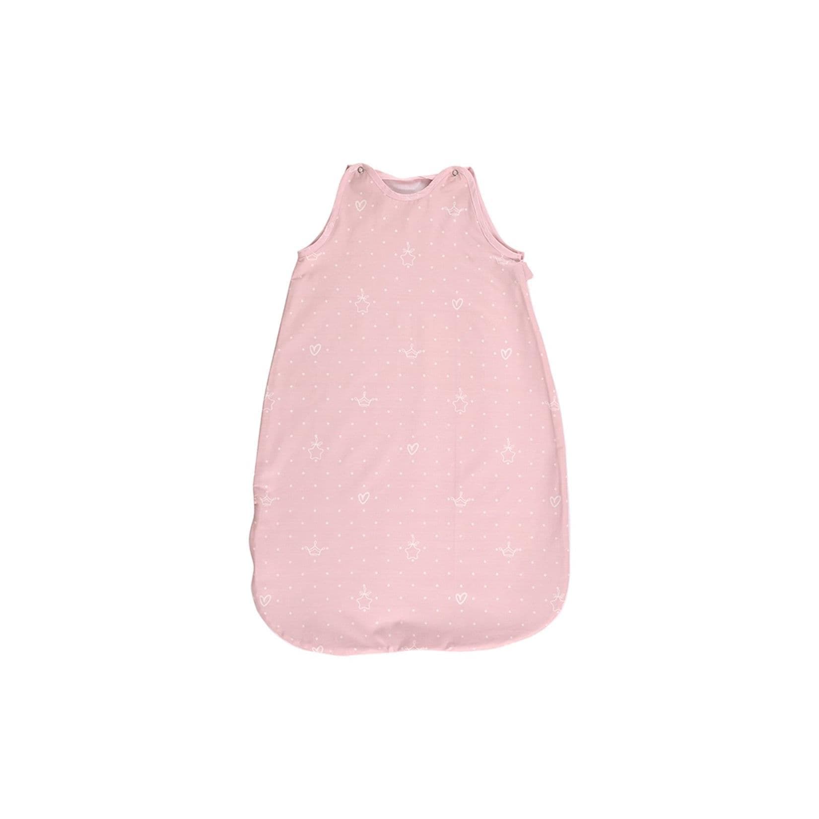 Lorelli Baby Winterschlafsack 85 cm 100% Baumwolle Rosa Sterne