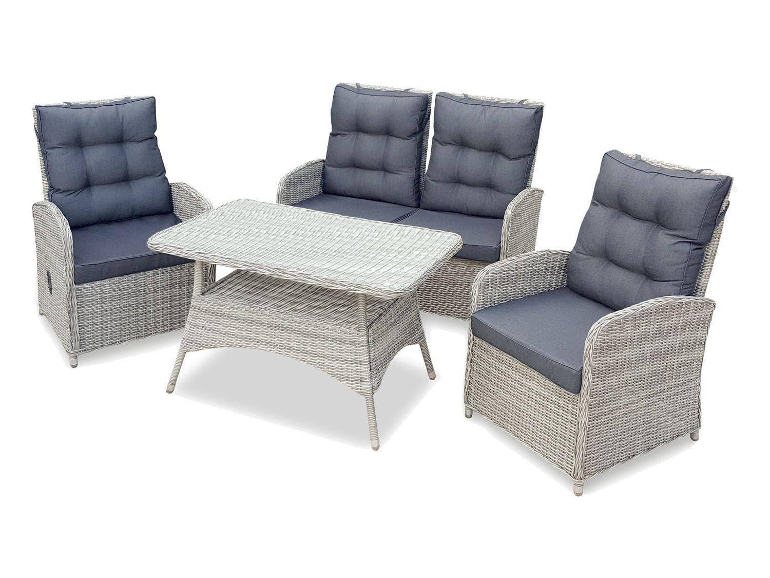bellavista Aluminium Dining Set Monte Carlo