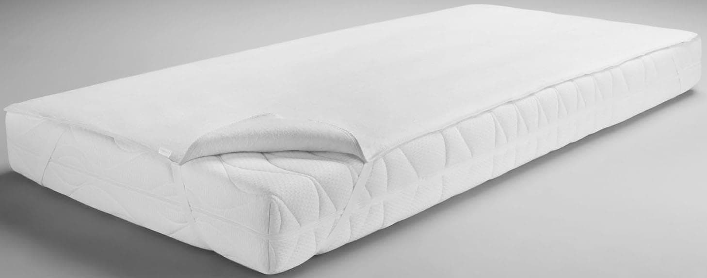 Dormisette Matratzenauflage Weiß 100% Baumwolle Allergiker geeignet