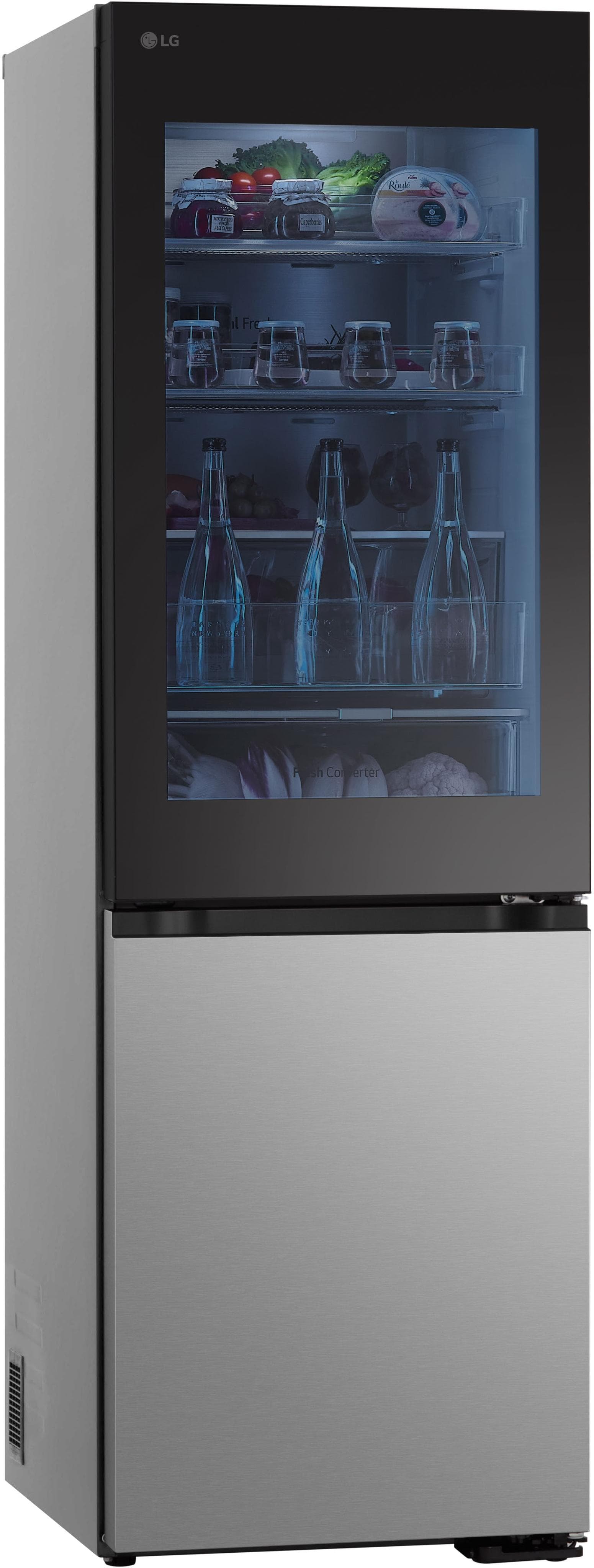 LG Kühl-/Gefrierkombination "GBG5160CPY" Schwarz/Silber