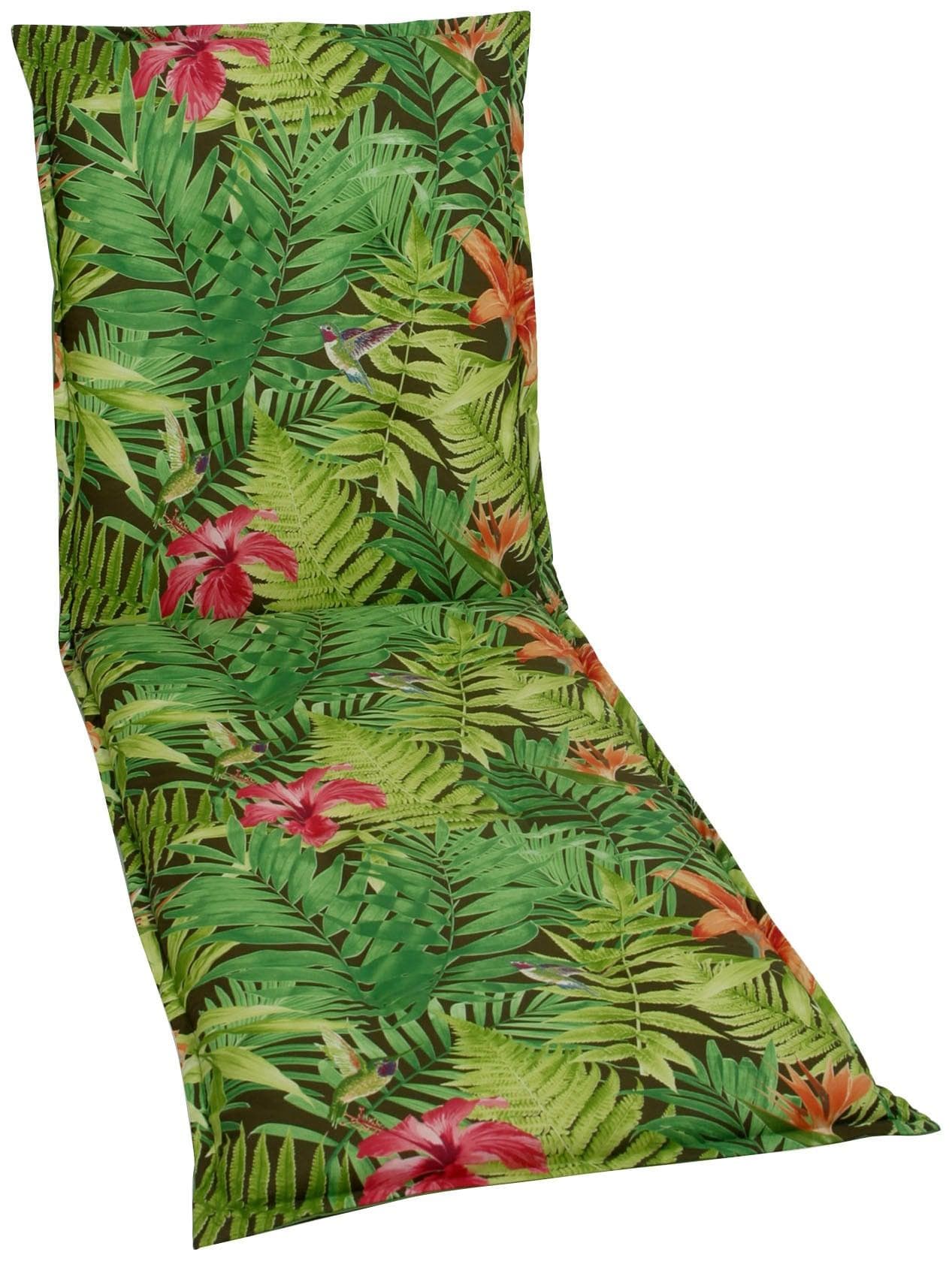 Liegenauflage GO-DE Grün 190x60 cm Polyester-Baumwolle