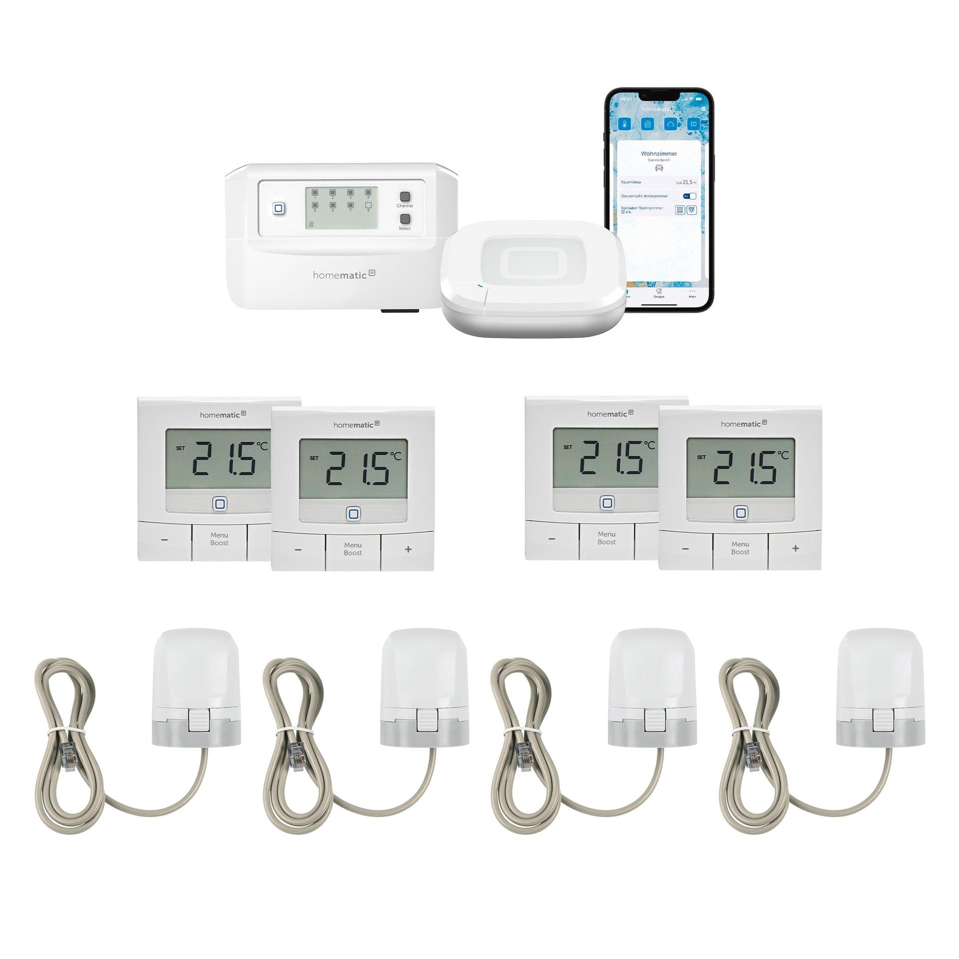 Smart-Home-Zubehör in Weiß