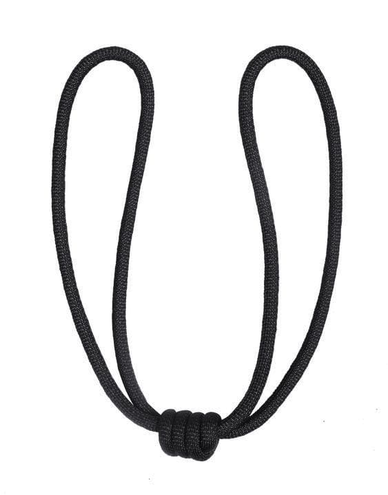 GERSTER Raffhalter Salomea 65 cm Schwarz Viskosemischung