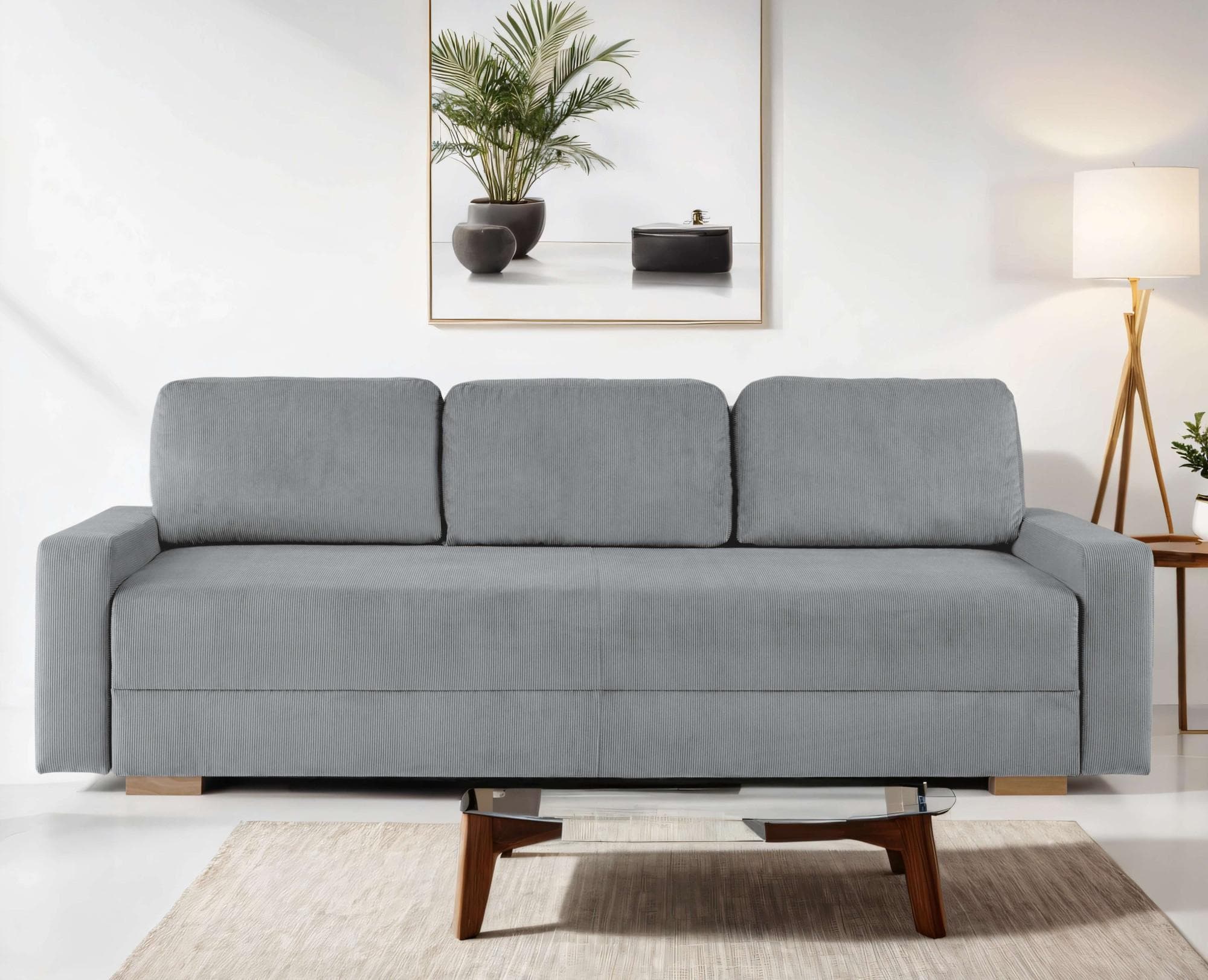 Sheridan 3-Sitzer Sofa mit Bettfunktion und Bettkasten