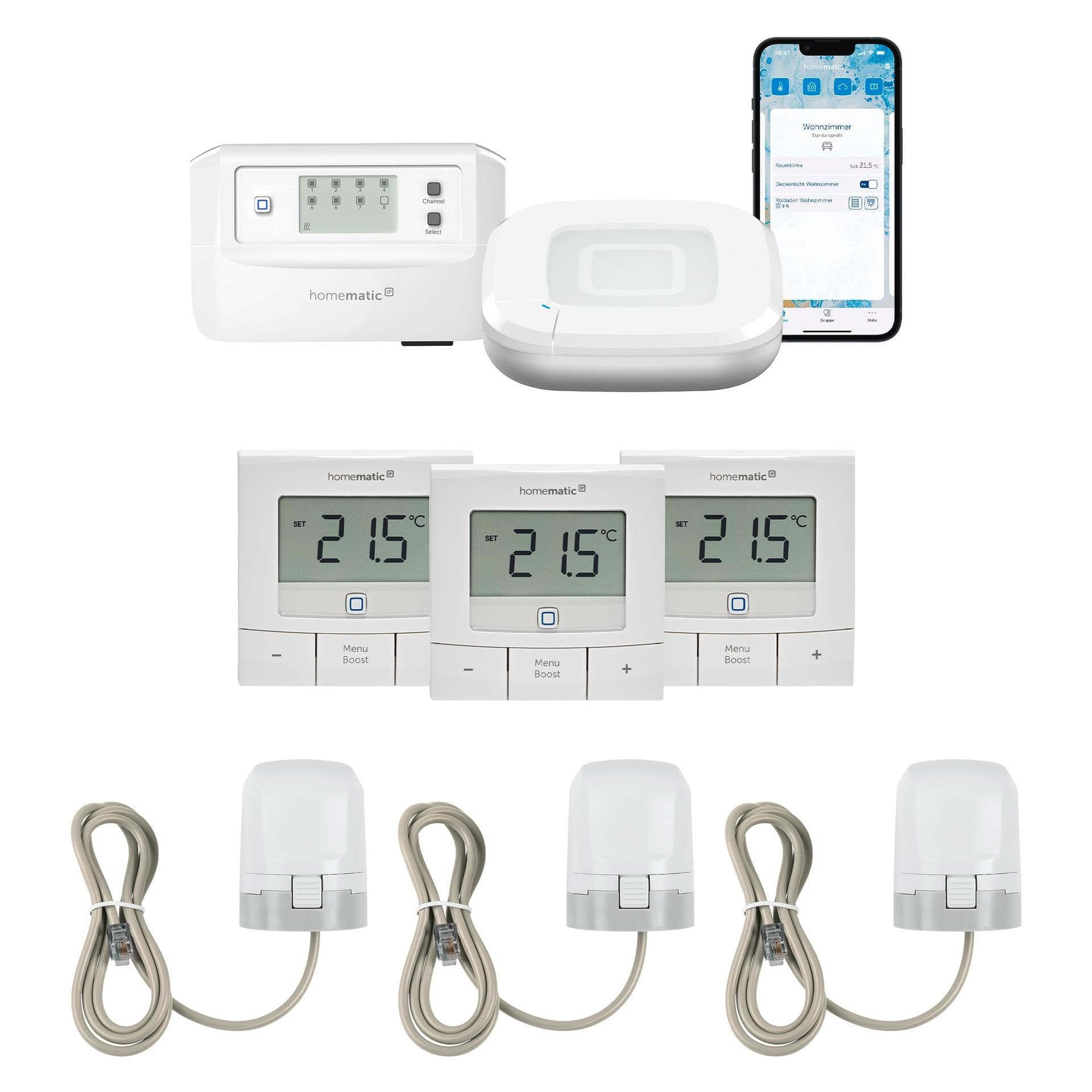 Smart-Home-Zubehör in Weiß