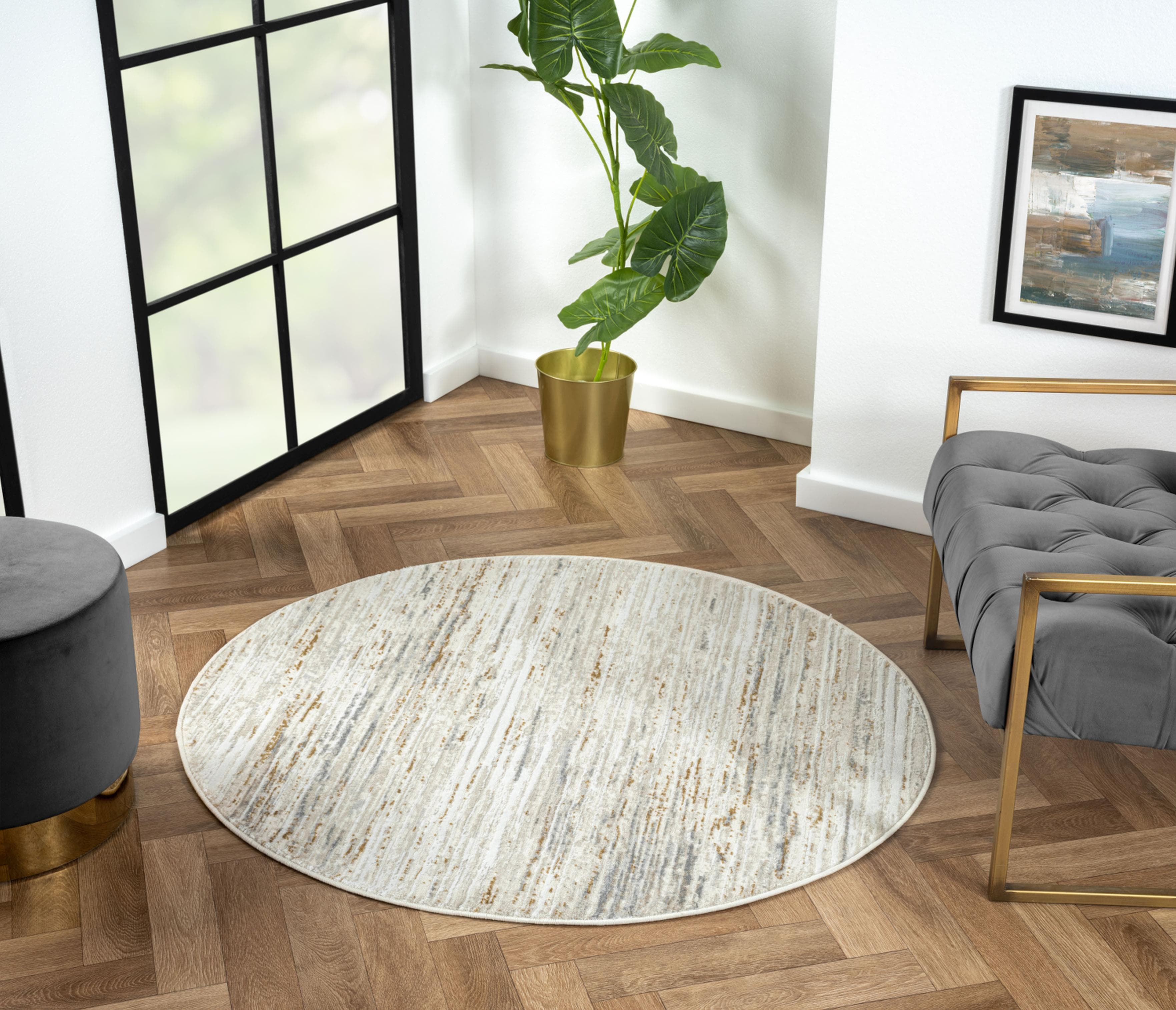 My Passion Teppich Beige Retro-Style Polyester My Flair