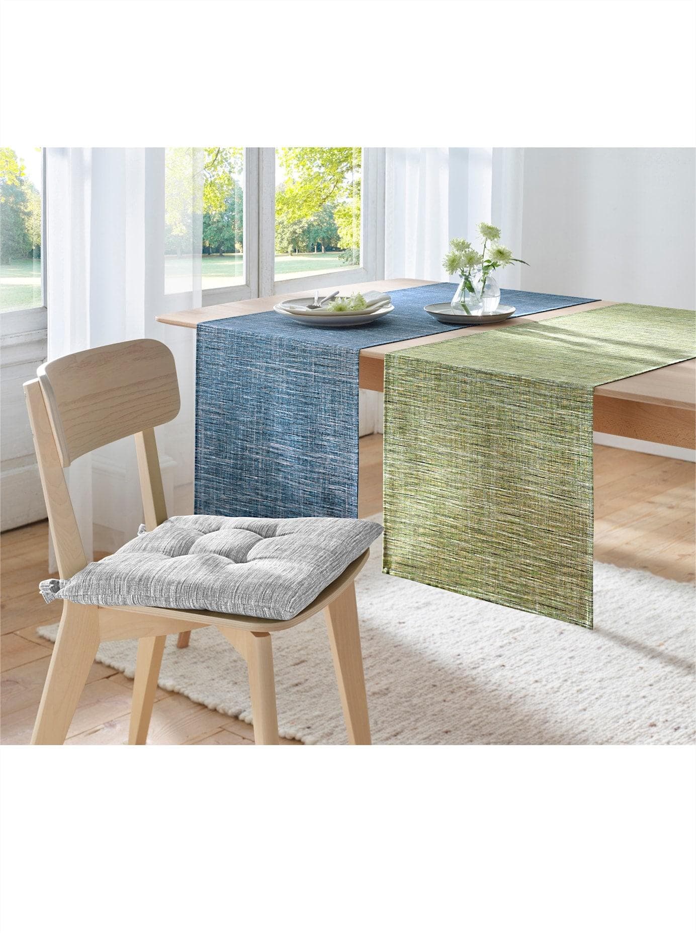 Tischdecke Eucalyptus-Gemustert Grün Baur Versand