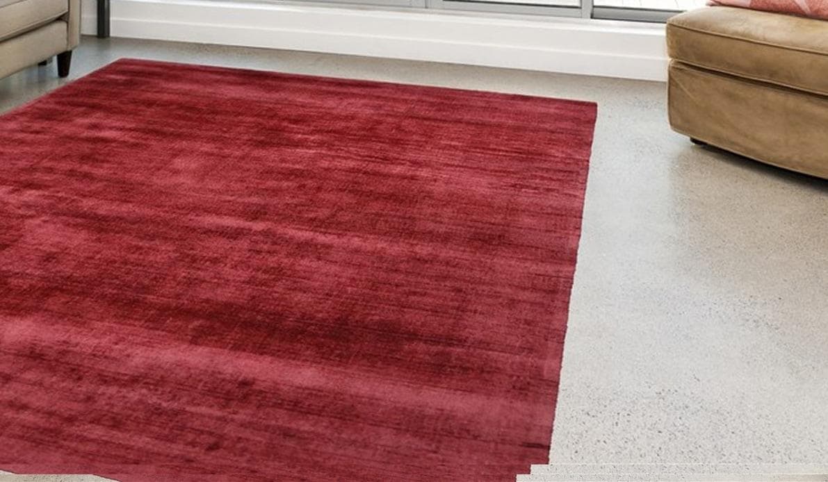 Calo-deluxe Viteox 200 Teppich Retro-Look Rot/Violett 160x230 cm