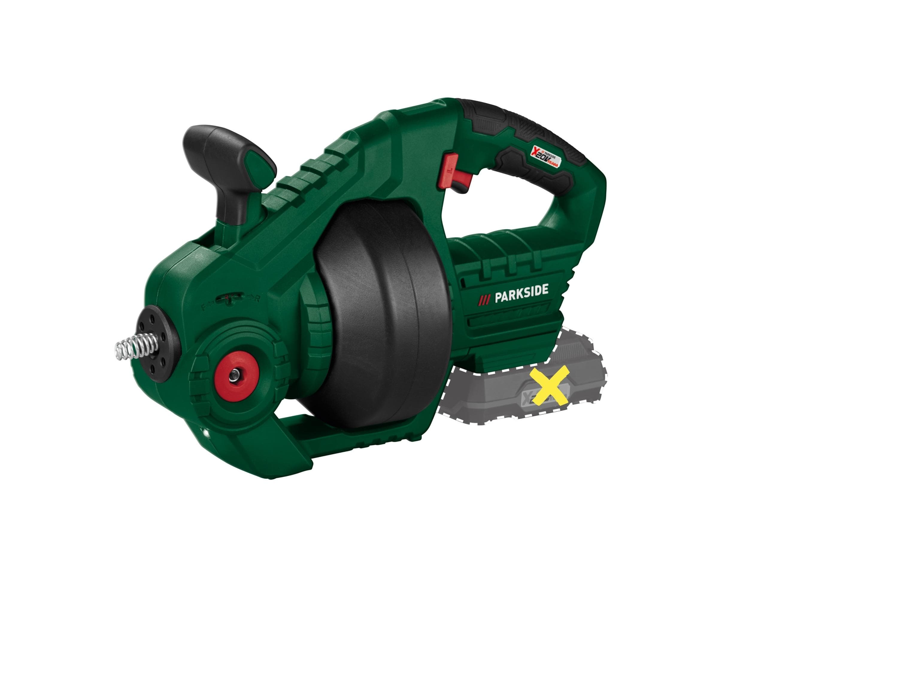 PARKSIDE® 20 V Akku-Rohrreinigungsgerät PARRW 20-Li A1