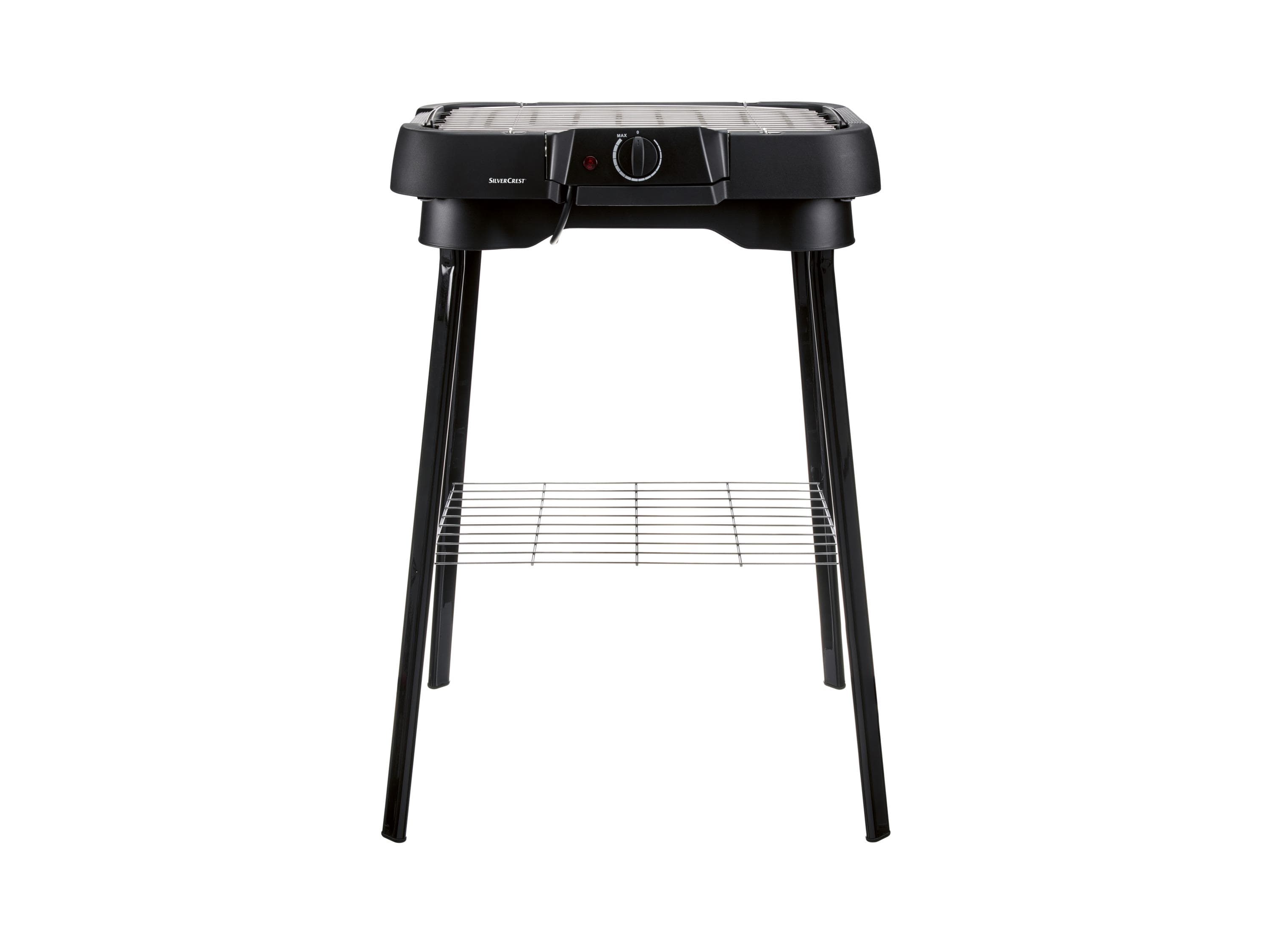 SILVERCREST® Elektro-Tisch-und-Stand-Grill mit stufenloser Temperatureinstellung