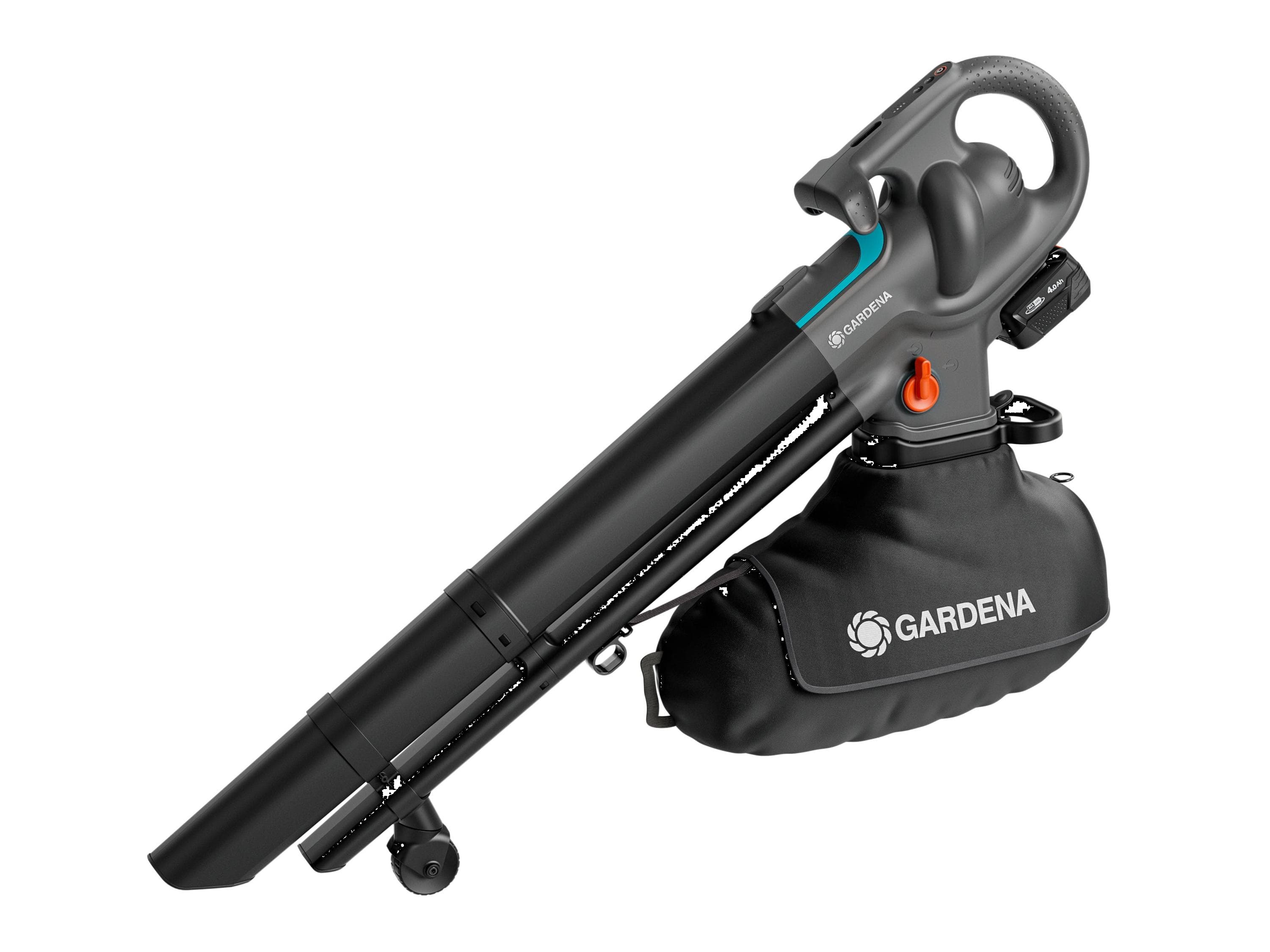 GARDENA PowerJetCollect Akku-Laubsauger/-bläser 18,0 V Blau/Schwarz mit Metallrotor