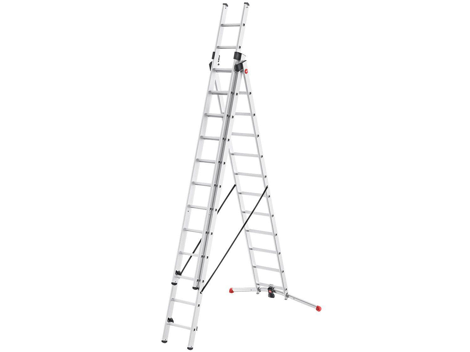 Hailo S100 ProfiLOT 3-teilige Alu-Kombileiter