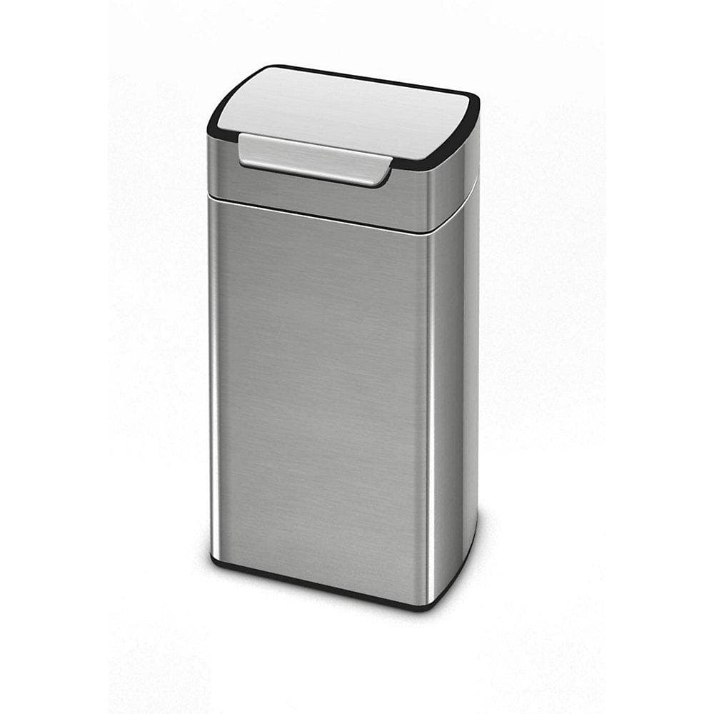 simplehuman Touch-Abfallsammler Edelstahl matt 30 l