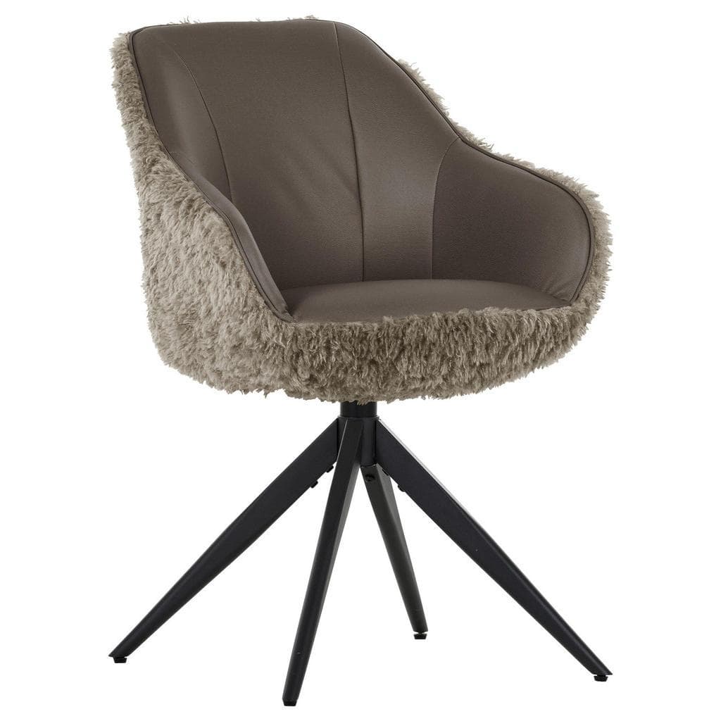 Landscape Armlehnstuhl Olivgrün Textil Esszimmerstuhl