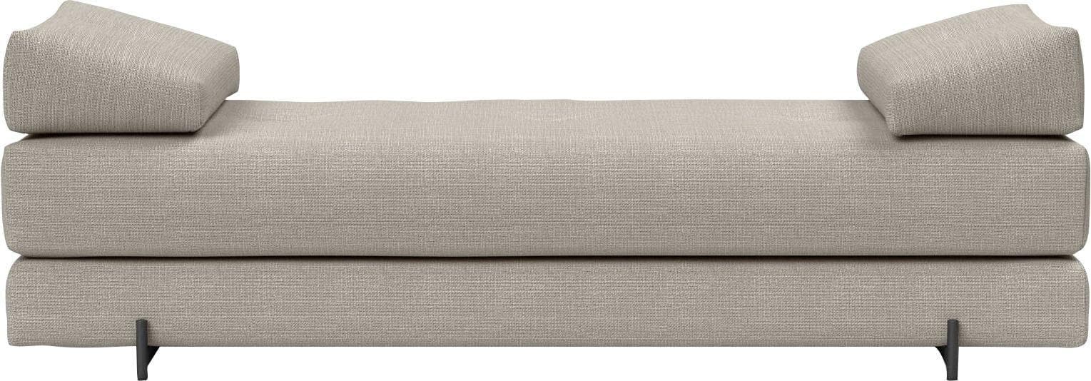 Stapelliege INNOVATION LIVING Sigmund 579 hellbraun mit Federkernmatratzen