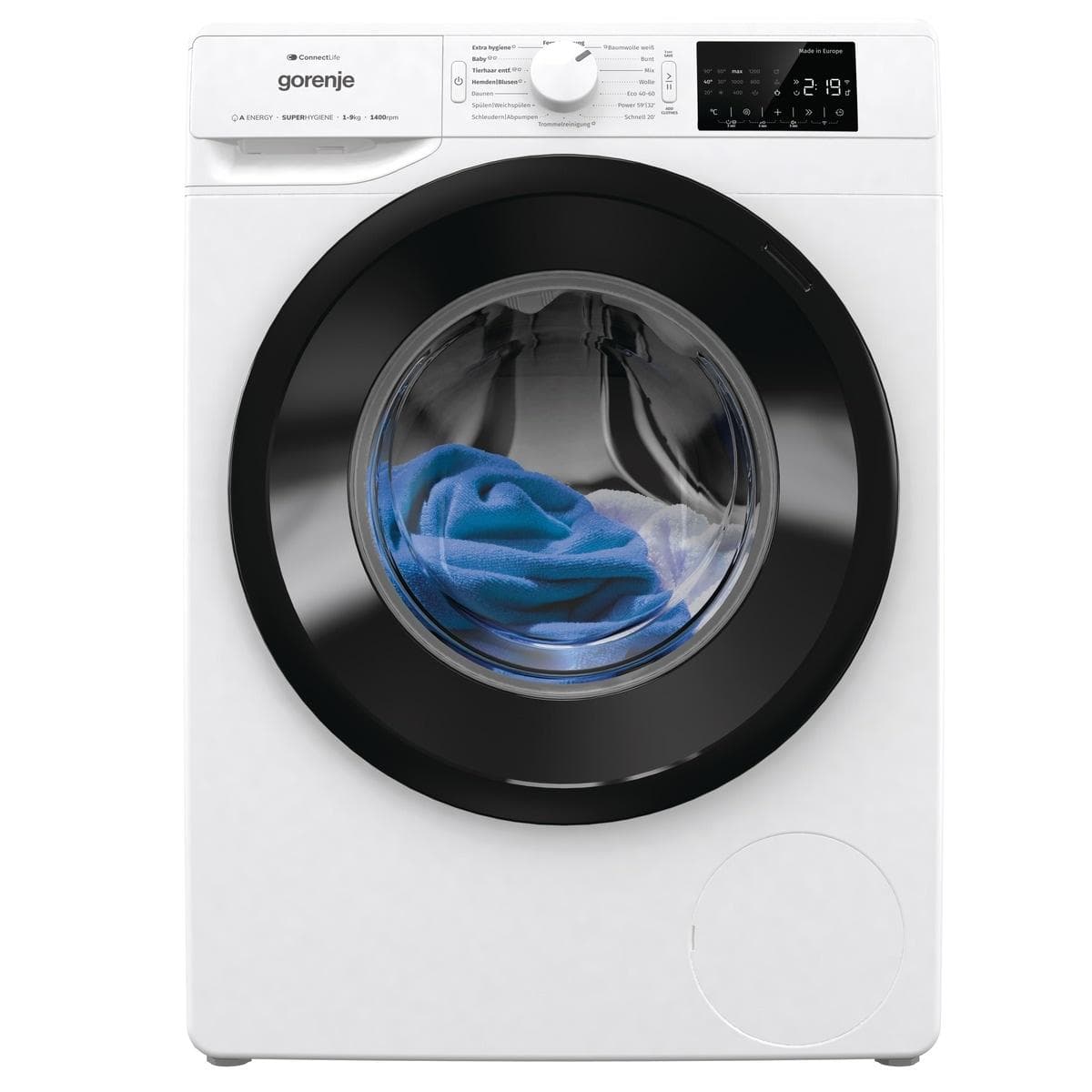 GORENJE Waschmaschine Wave PNEI 94 A1DPS Energieeffizienz A Weiß