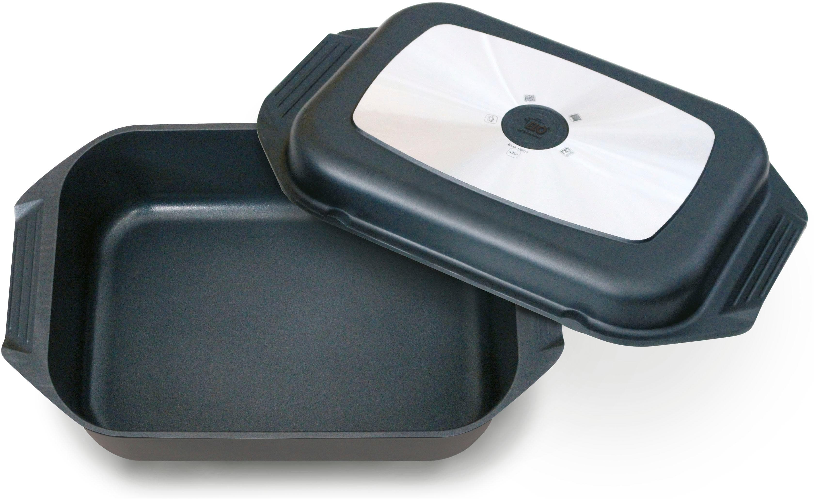 ELO Karree Rechteckbräter 42x26cm Schwarz