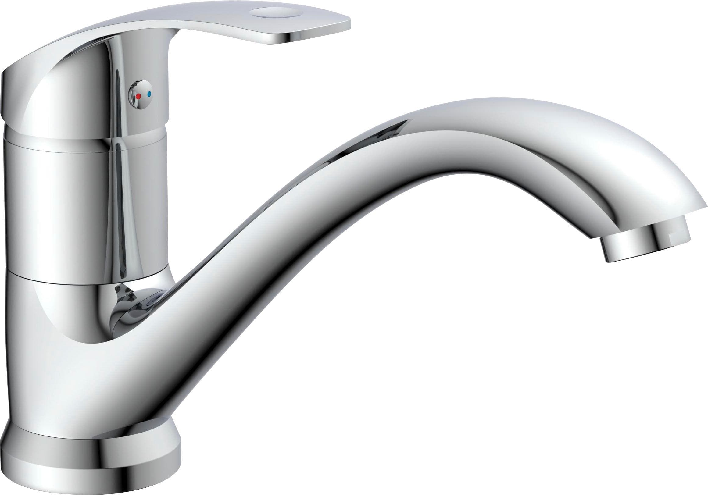 Spültischarmatur EISL "Rimini" Chrom 360° schwenkbar