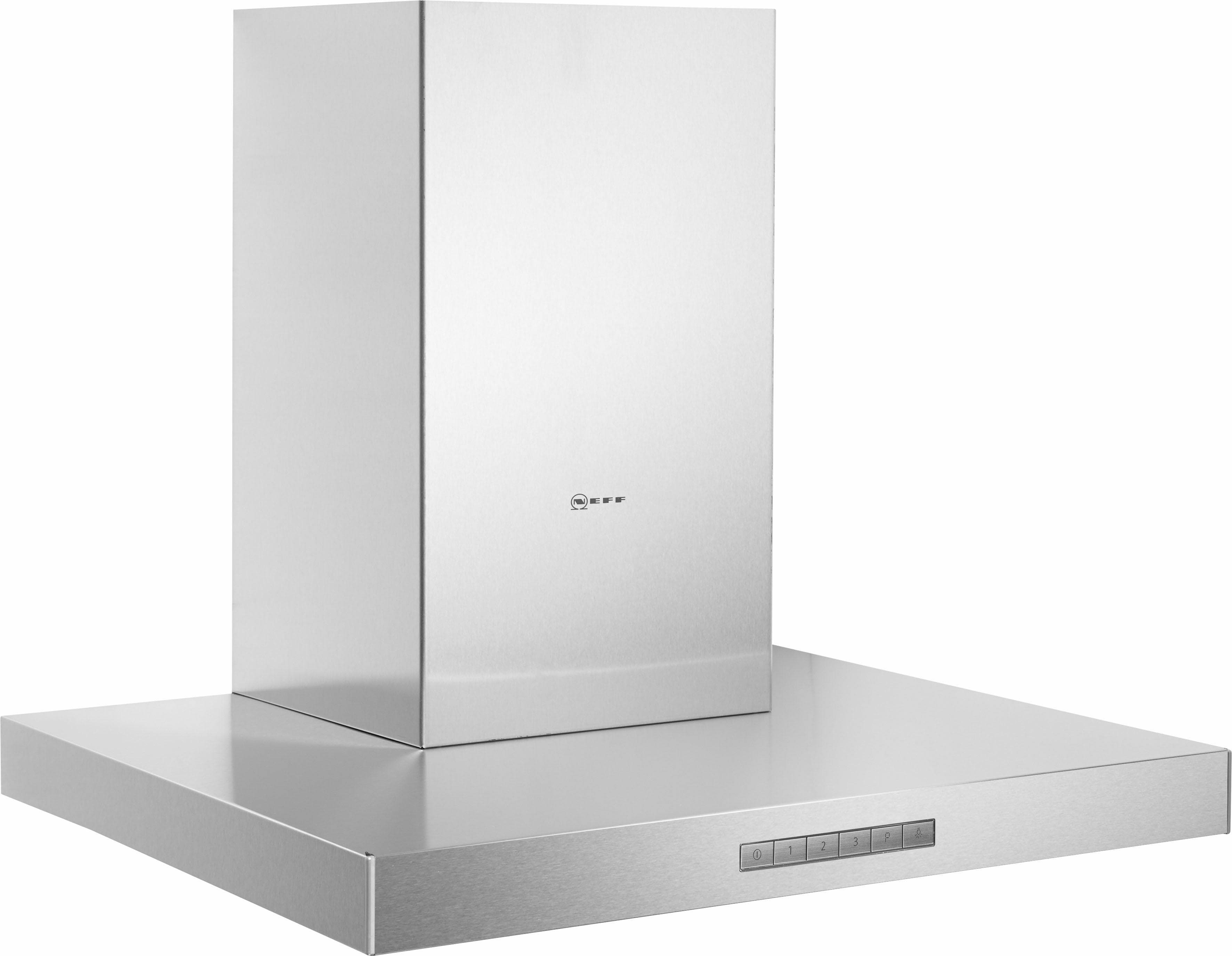 NEFF Wandhaube D64BBE1N0 Silber Metallfettfilter LED-Beleuchtung