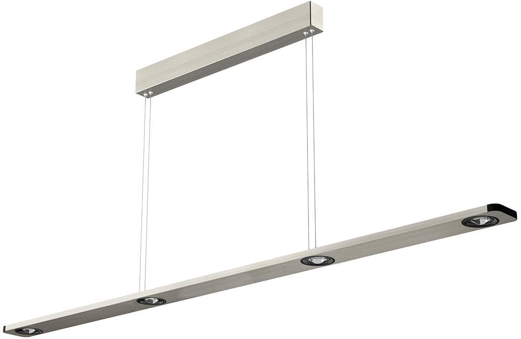 EVOTEC Pendelleuchte LIGHT WAVE Aluminium 4-flammig 110 cm