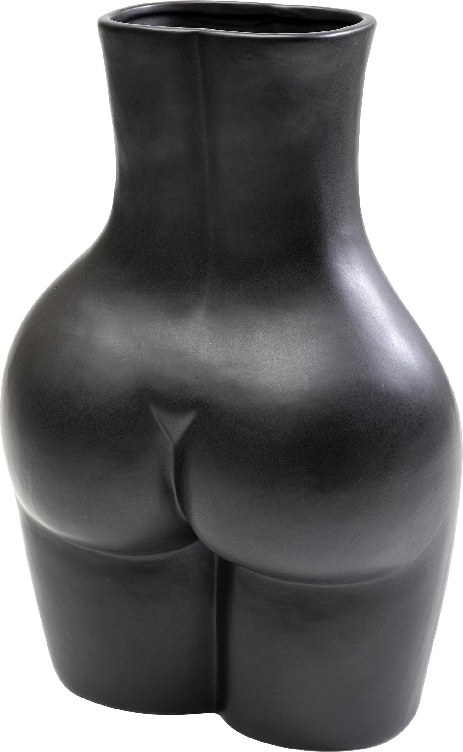 KARE DESIGN Tischvase Donna Schwarz Keramik Skulptur