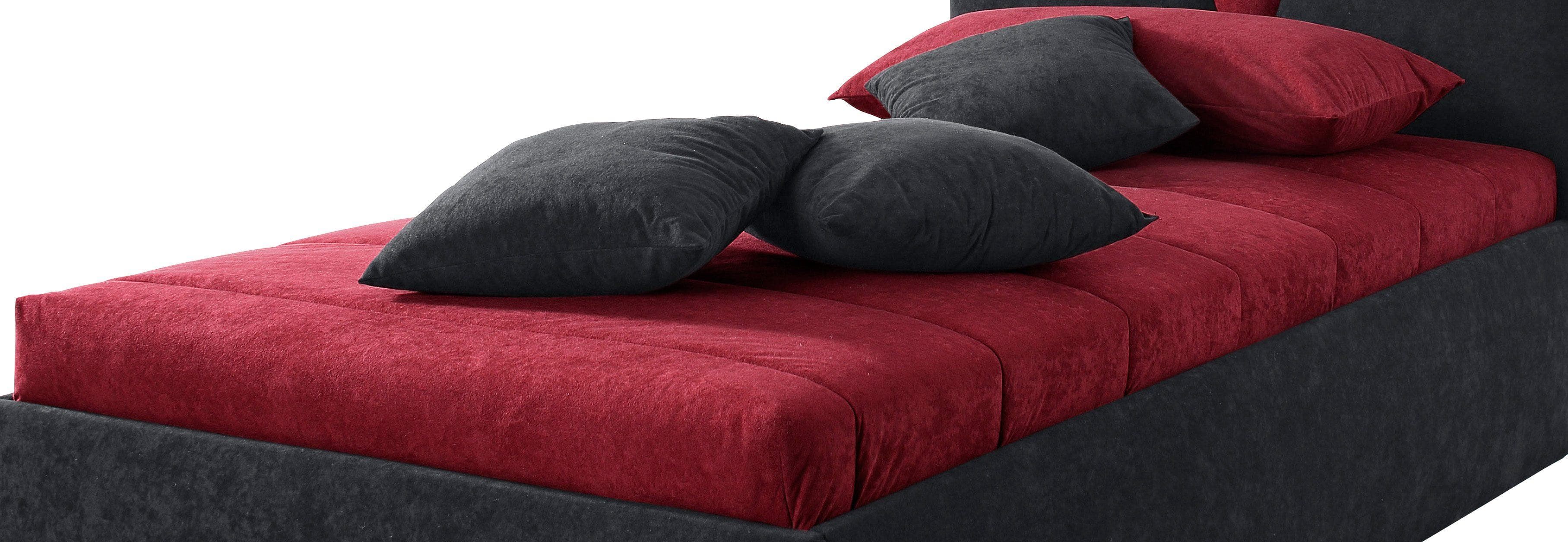 Tagesdecke Rot Westfalia Schlafkomfort