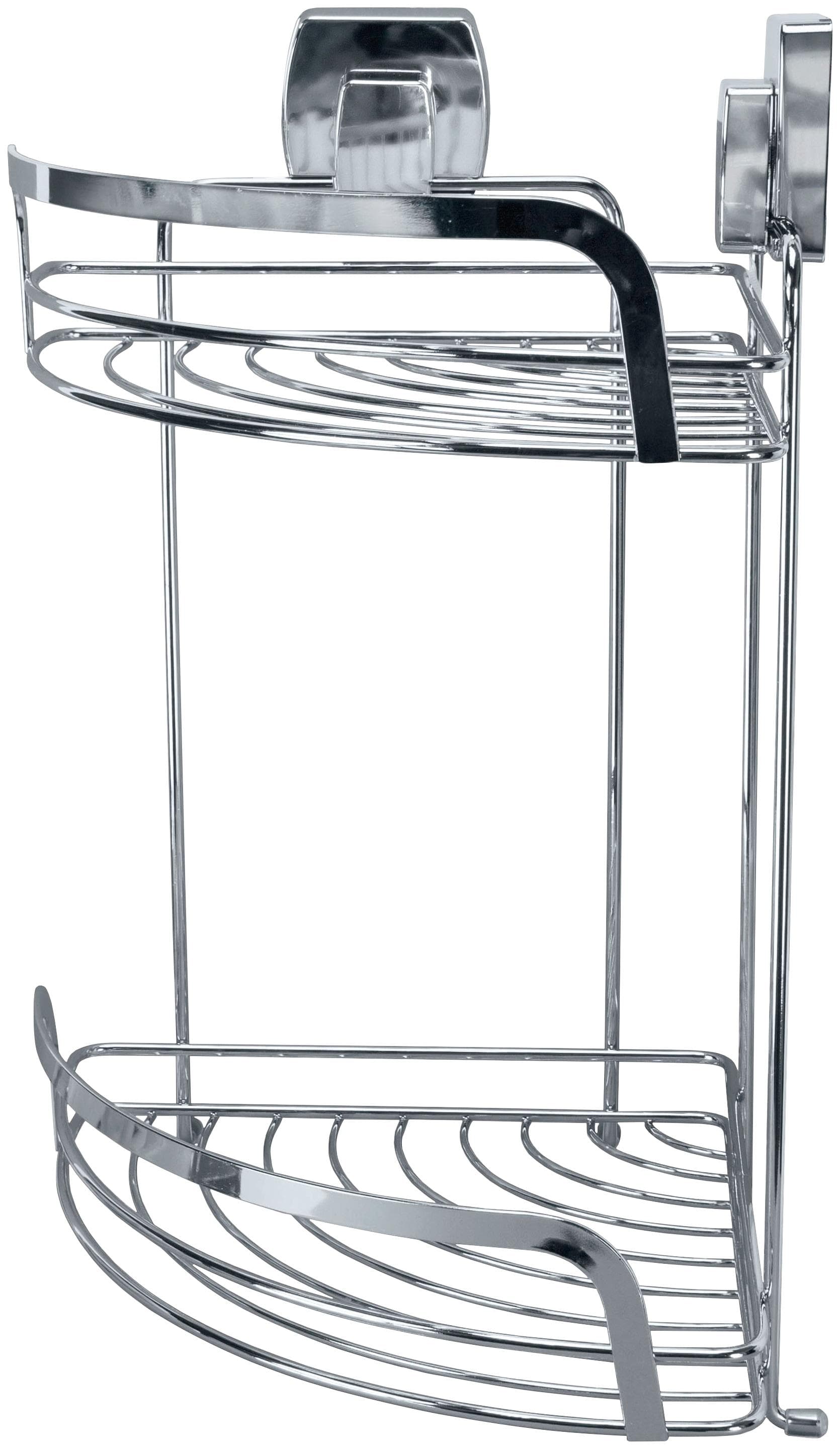 Duschkorb KLEINE WOLKE Levana Silber Metall