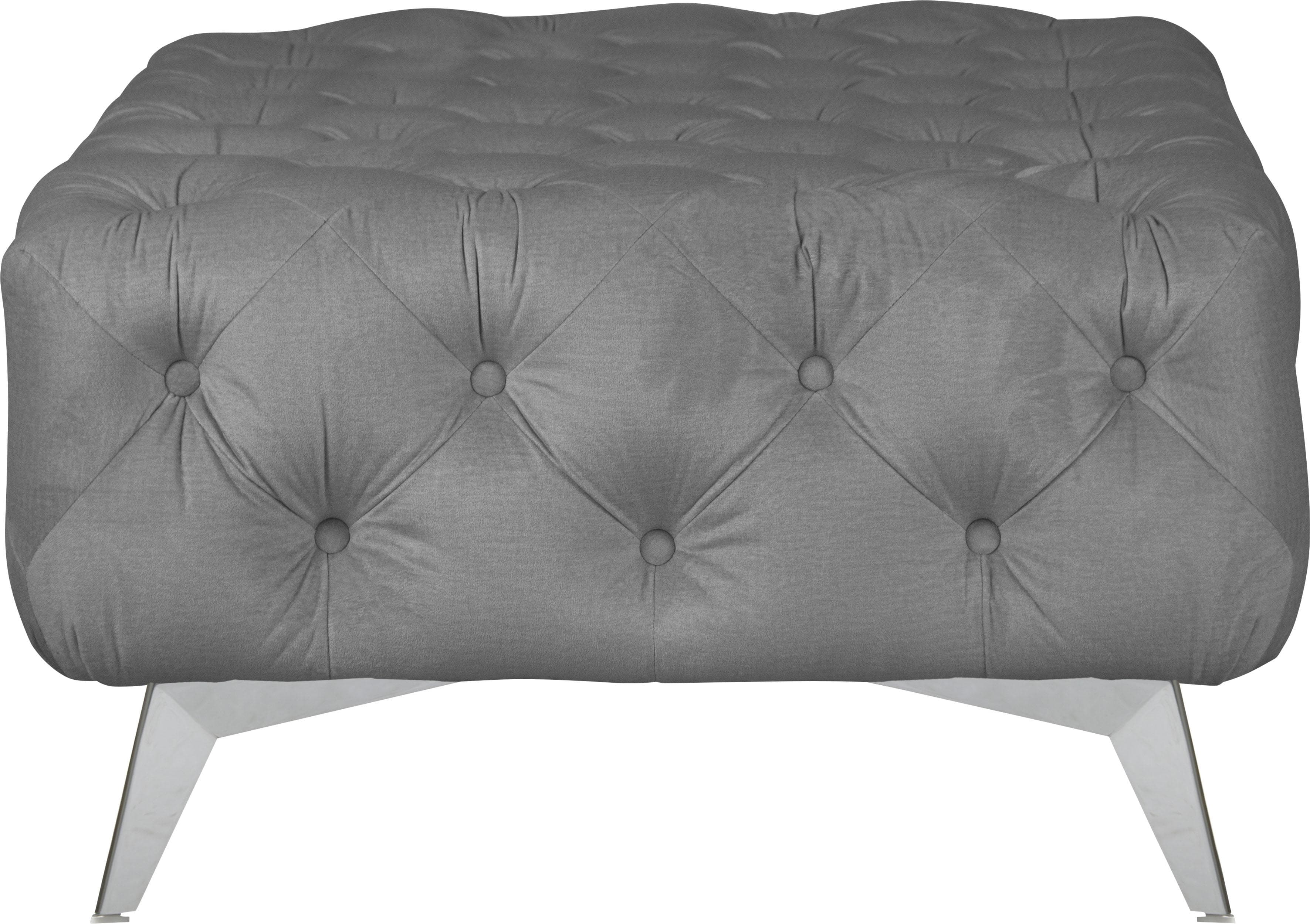 Polsterhocker HOME AFFAIRE Amaury Chesterfield-Optik