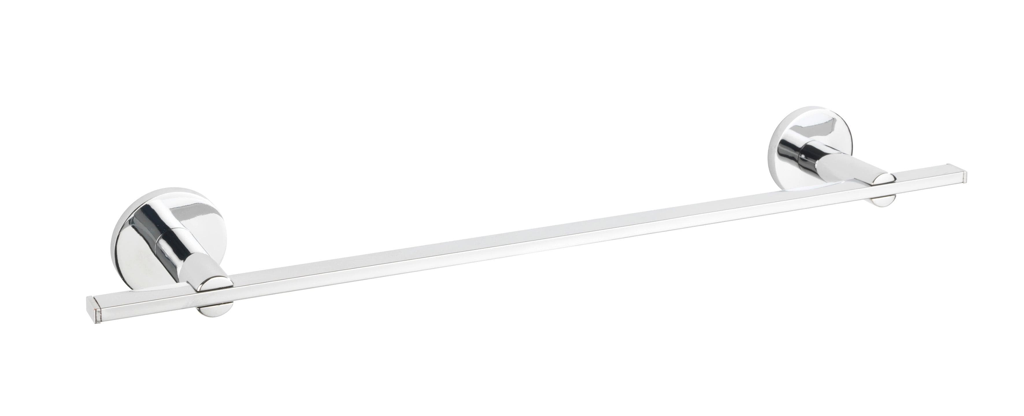 WENKO UV-Loc Isera Handtuchstange Chromfarben Zinkdruckguss