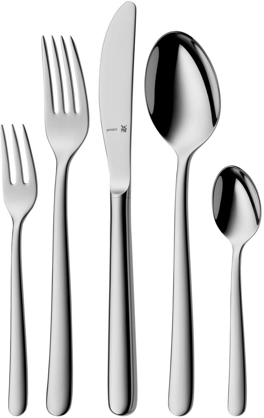 WMF Kult Plus Besteck-Set 66-tlg. Grau Cromargan® Edelstahl Rostfrei