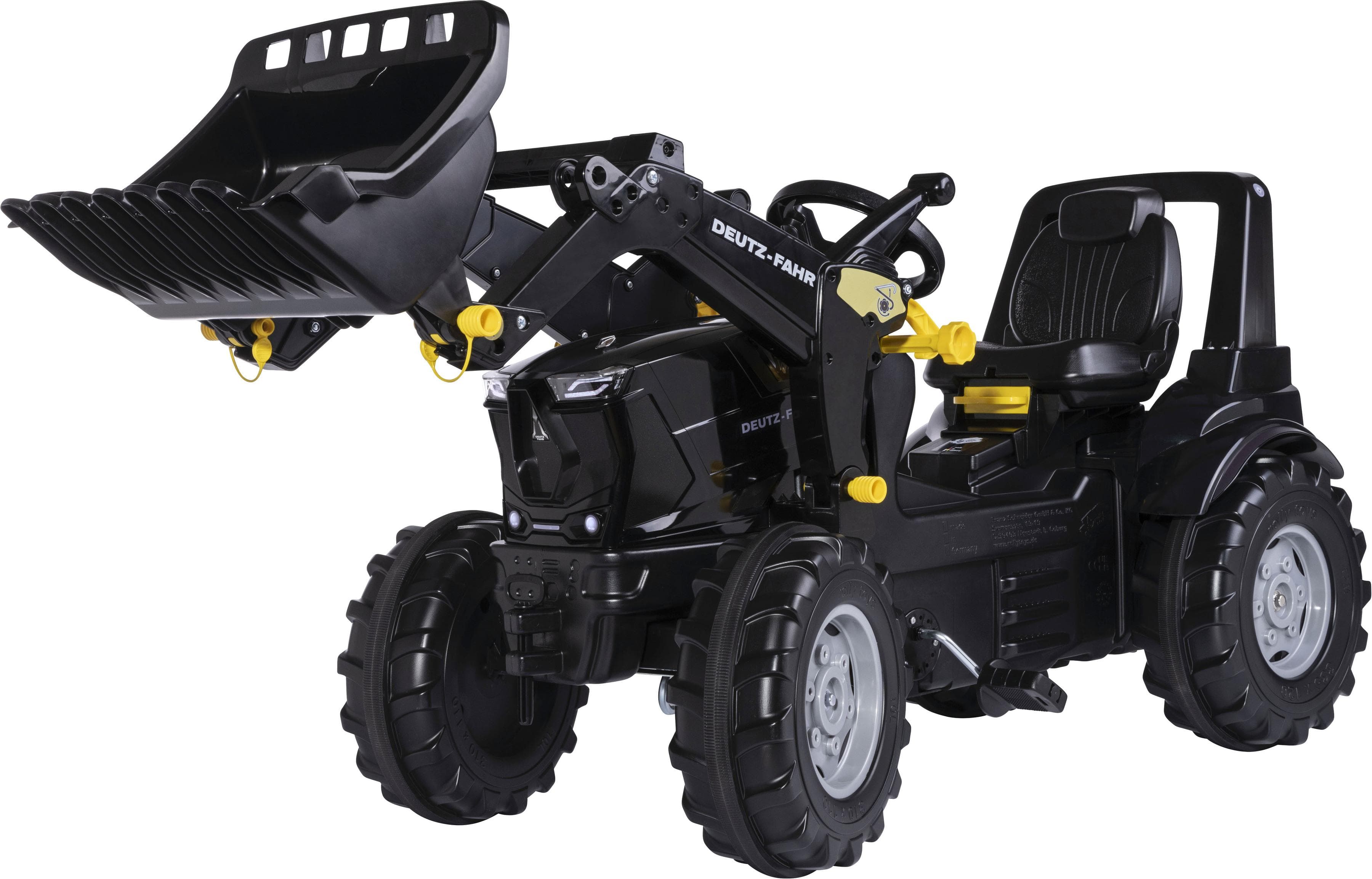 rolly toys® Trettraktor rollyFarmtrac Premium II DF 8280 TTV Warrior, Frontlader, 150x54x75 cm
