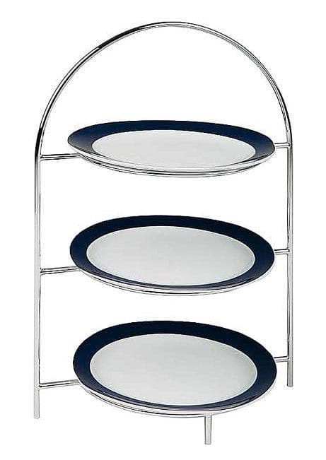 APS Serviergestell Silber Metall