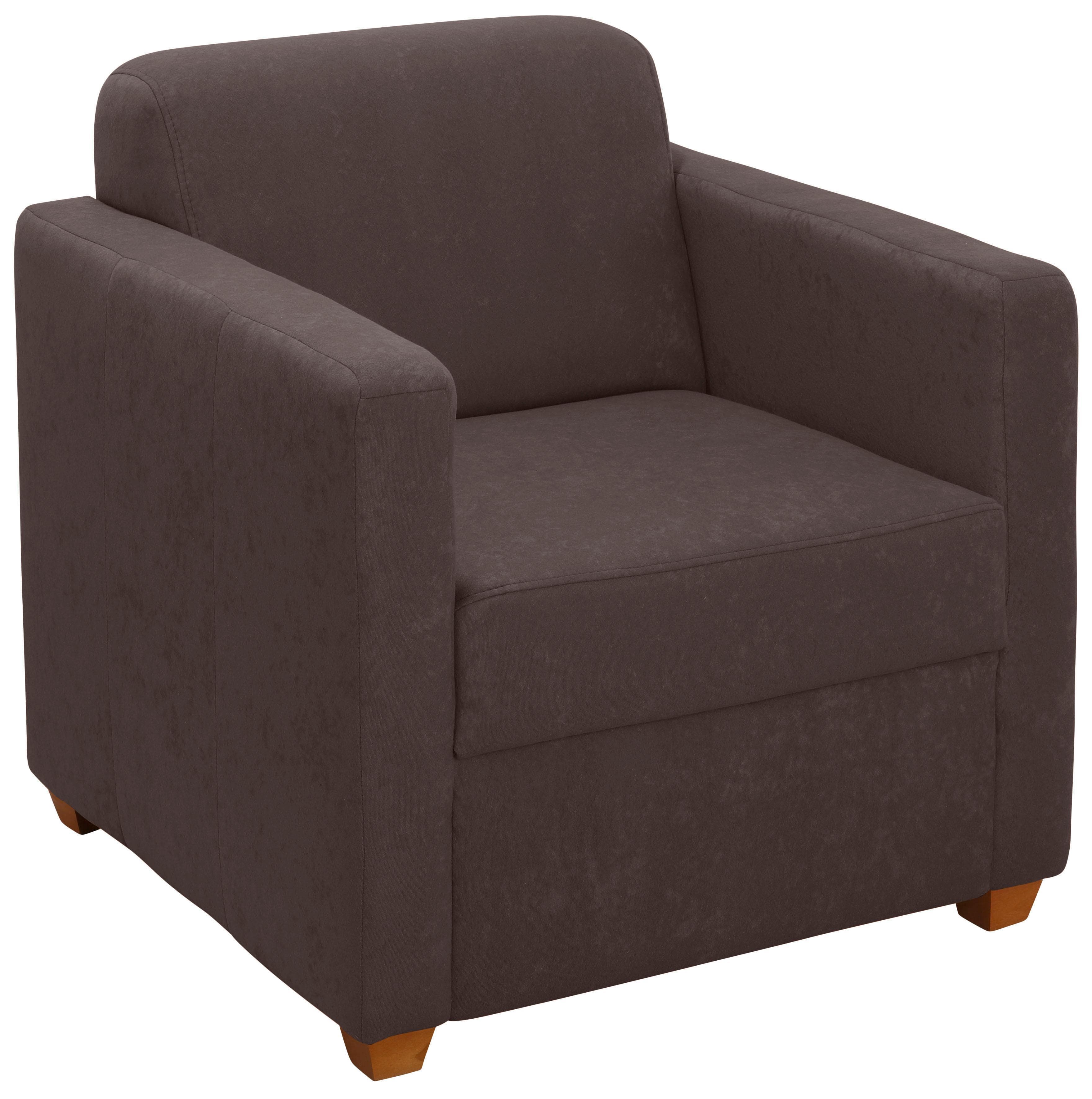 Sessel Belfort Braun Federkern Home Affaire