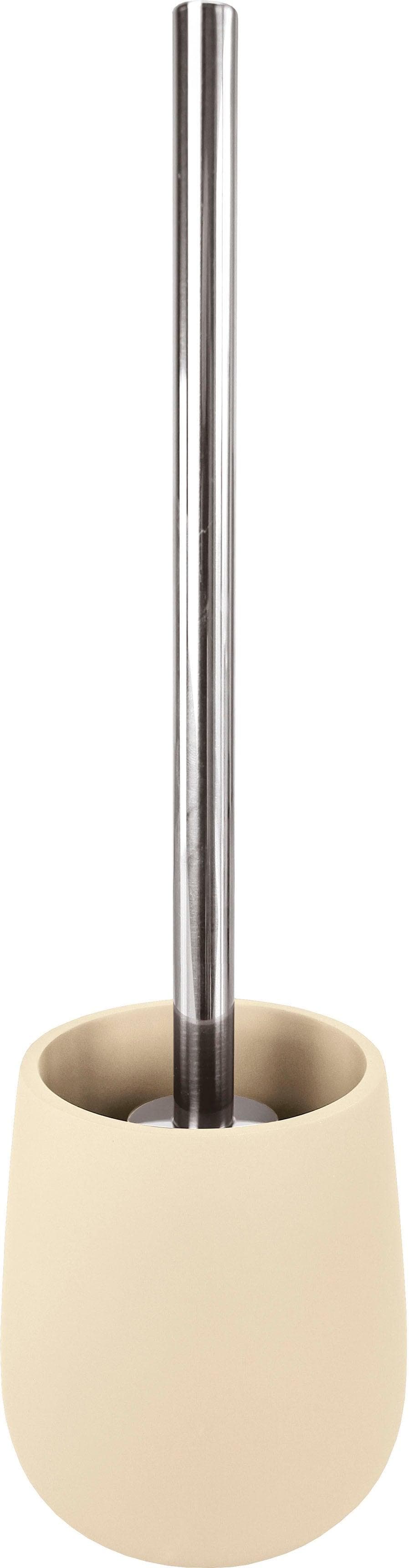 Kleine Wolke WC-Garnitur Drip Beige Polyresin mit Bürste