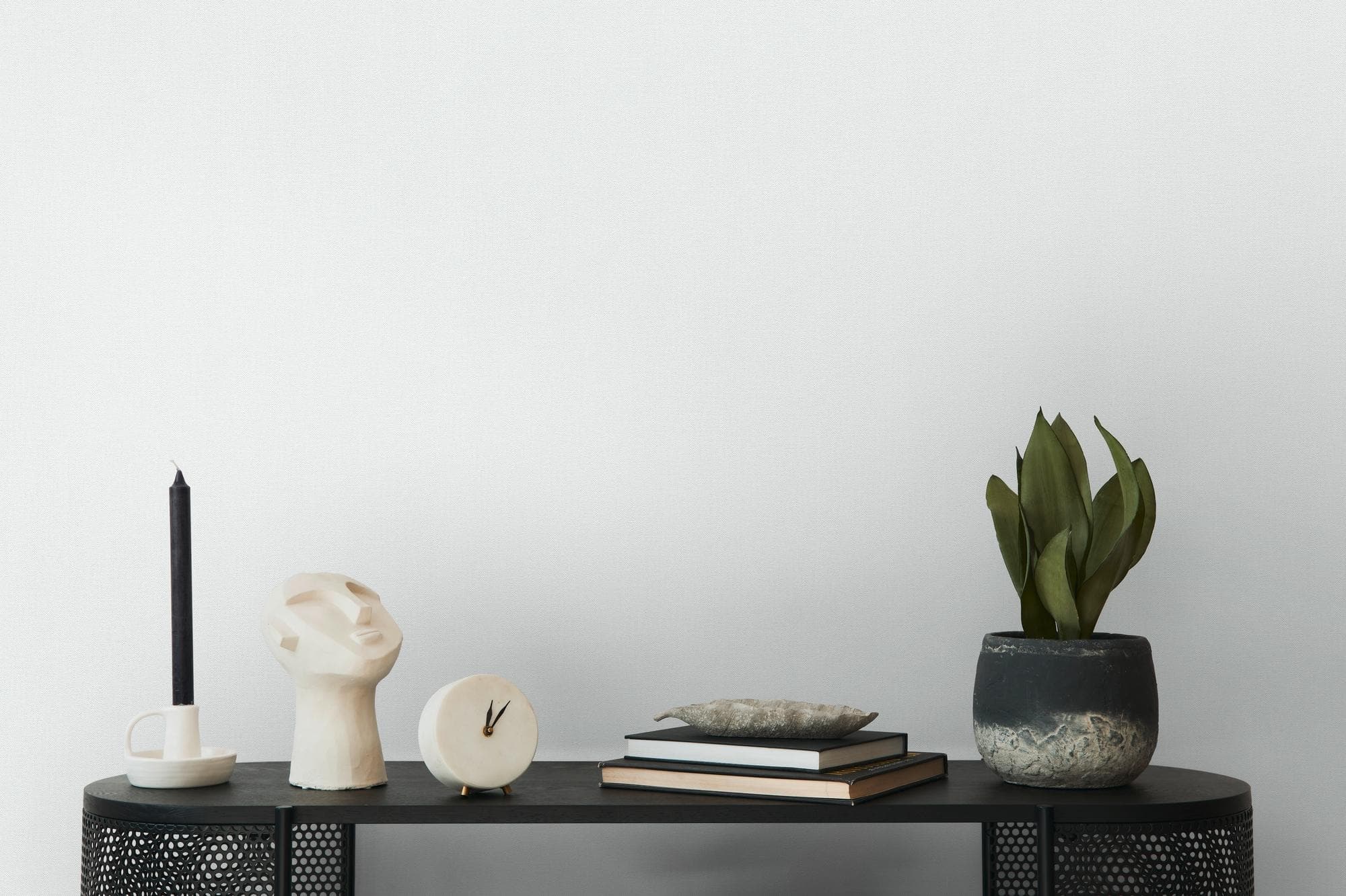 A.S. Création Vliestapete Pure Elegance Weiß - Strukturiert & Matt