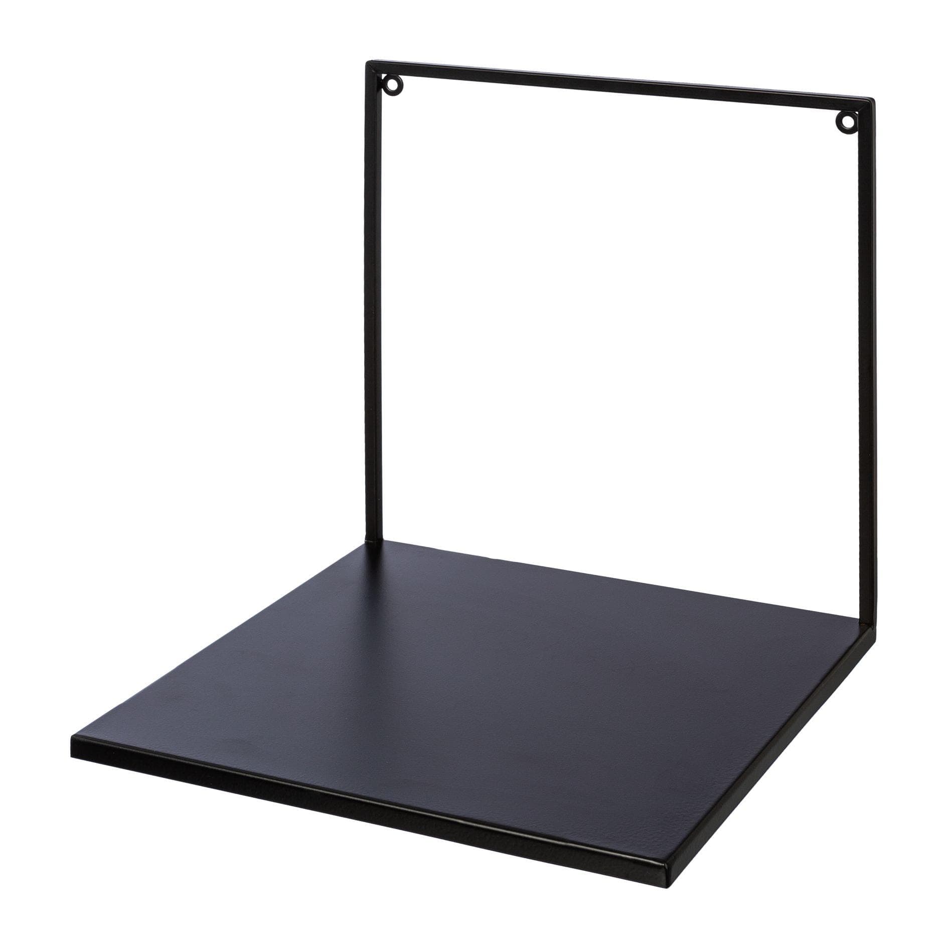 Creativ Home Wandregal Schwarz Metall