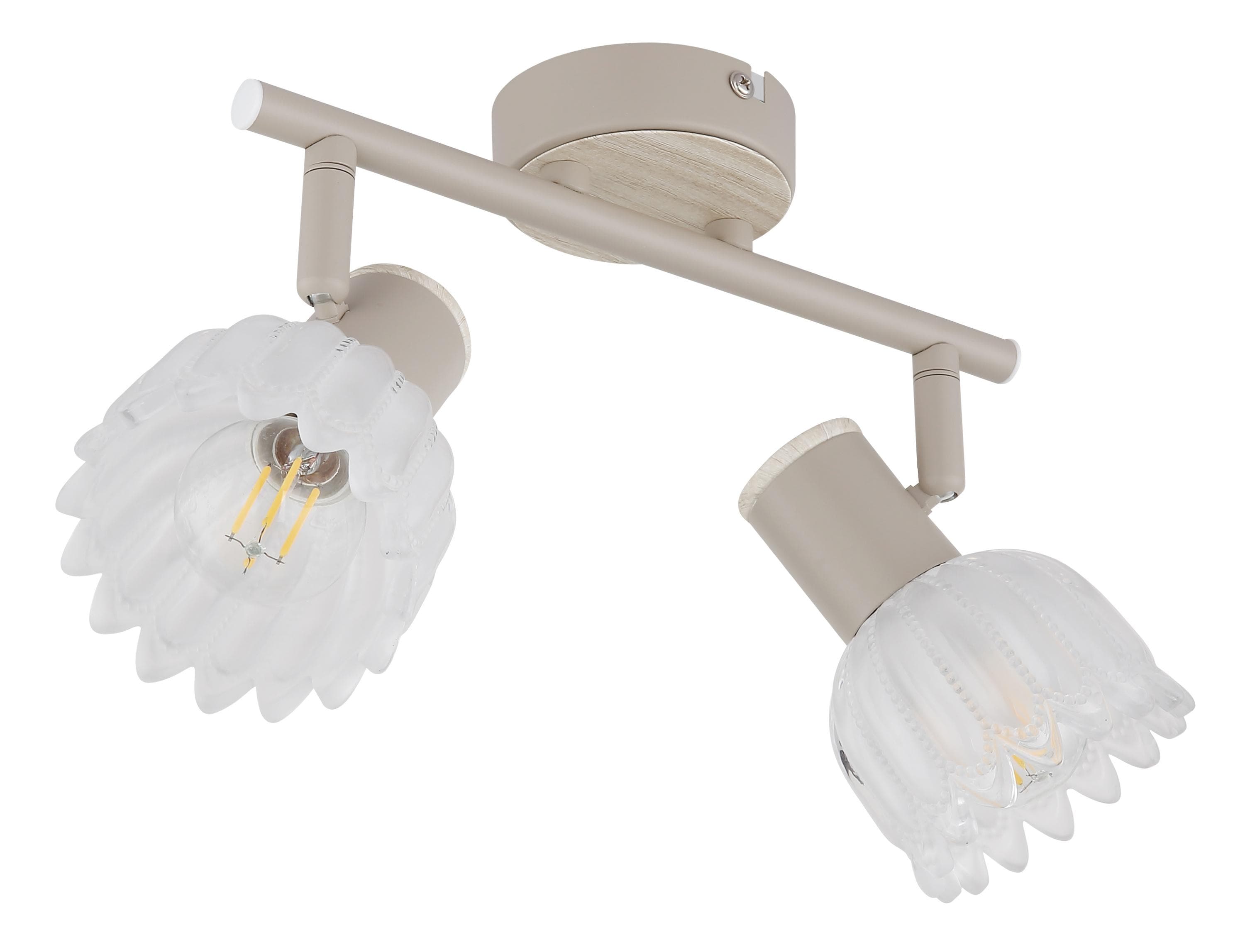 Strahler PLANTA Beige Metall GLOBO Lighting