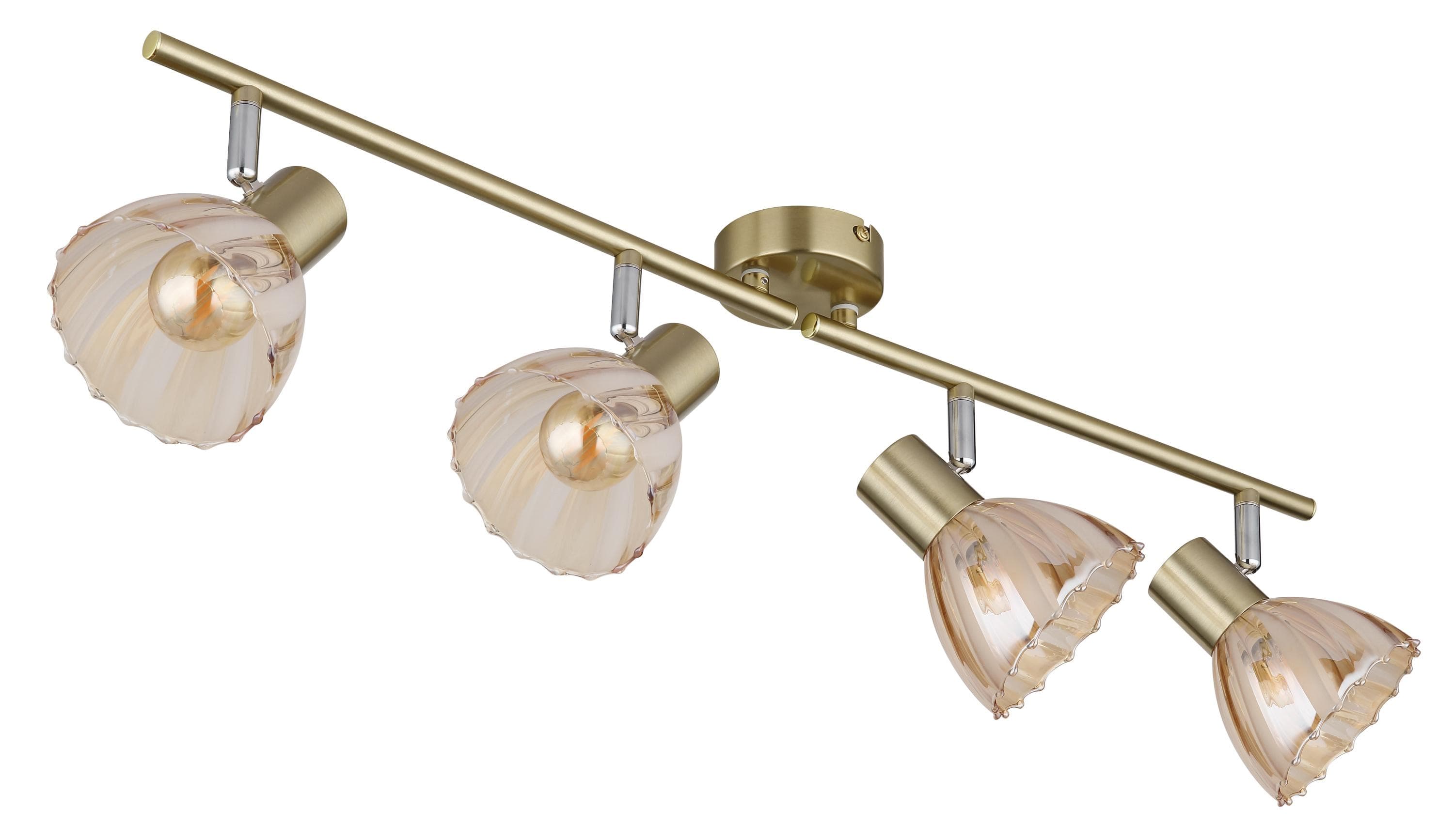 Strahler ZACHERY Messingfarben Matt GLOBO-Lighting