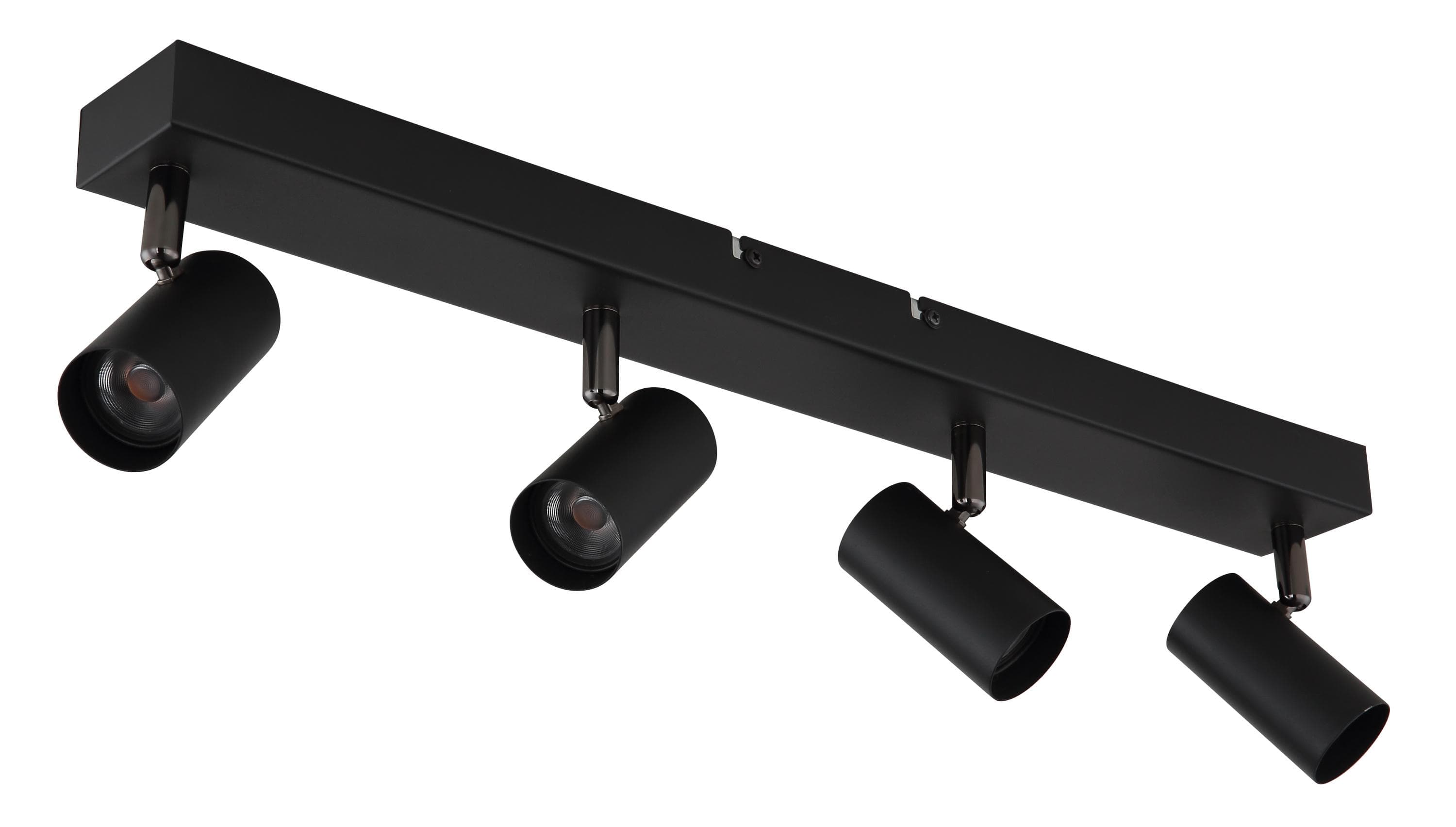 Globo Strahler ESTE Schwarz Matt Metall Aluminium