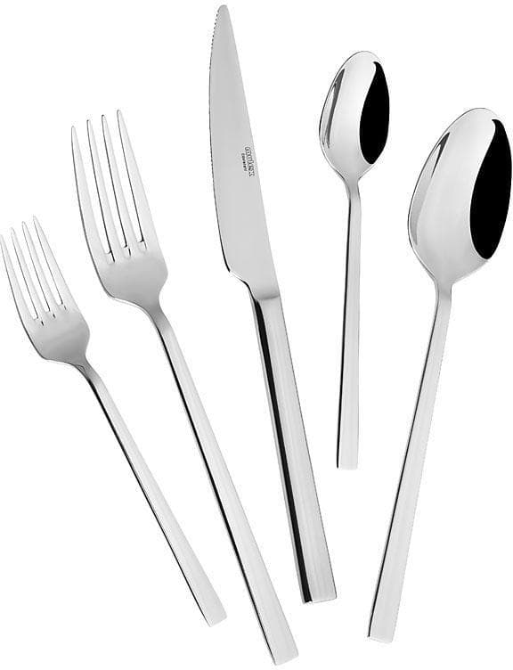 Besteck-Set MULEX Lamadera Silber 60 Stk. Edelstahl Essbesteck-Sets