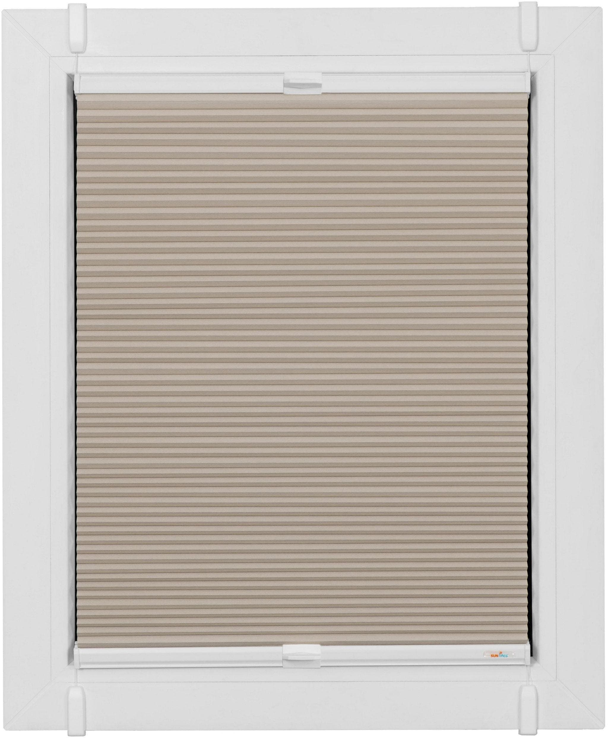Plissee SUNLINES Wabenplissee beige sand 120x115 cm