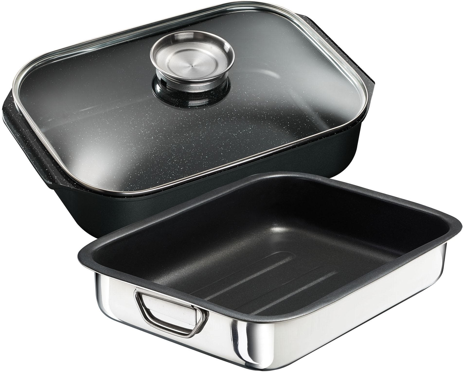 KING® Aluguss-Bräter Schwarz 6 l Keramikbeschichtung FUSION®