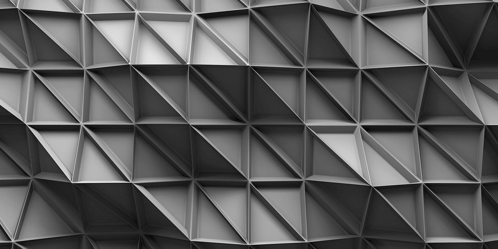 Fototapete ARCHITECTS PAPER 3D Look Grey Bunt Grau Schwarz Silber